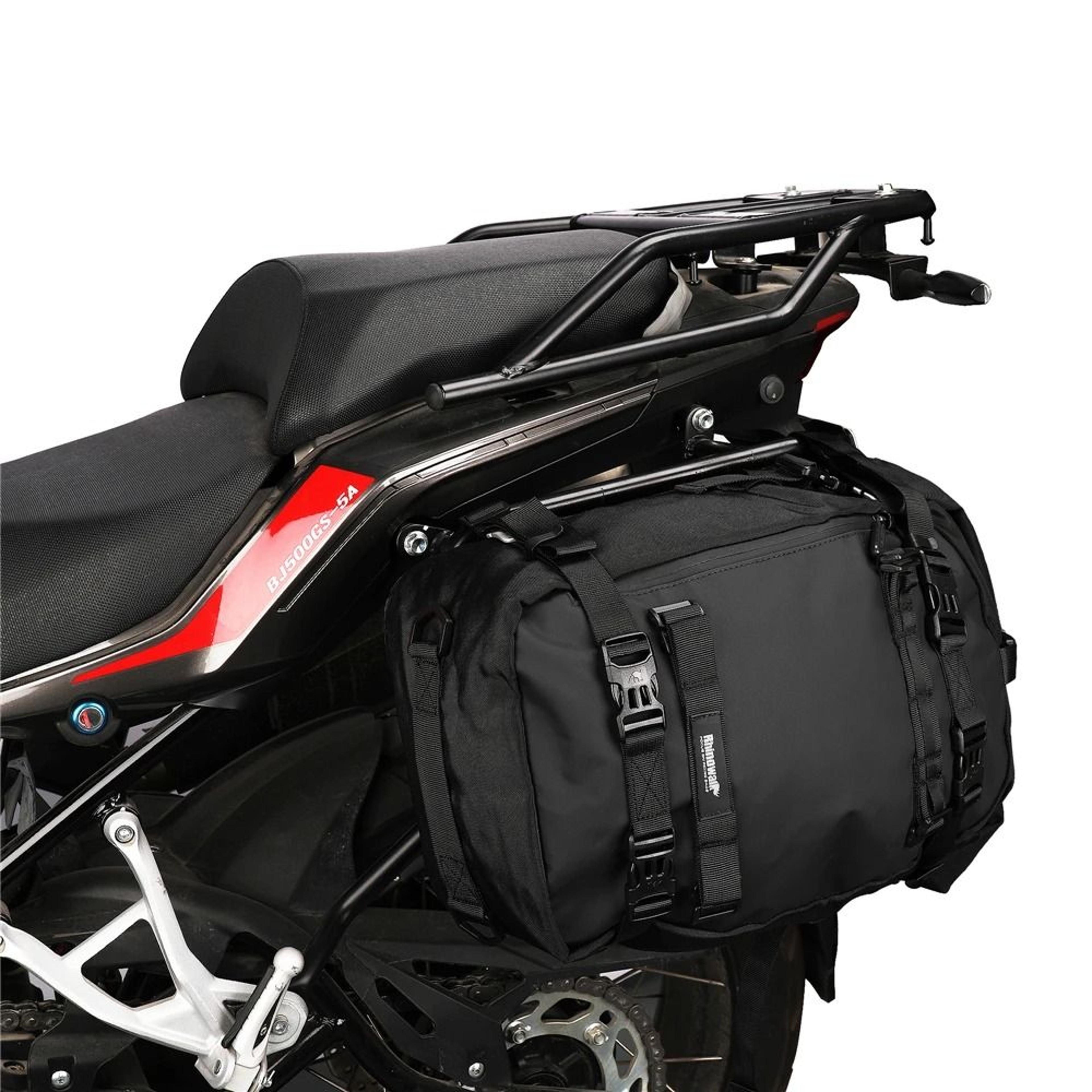 10l/20l/30l waterproof motorcycle tail bag modular rear seat travel storage