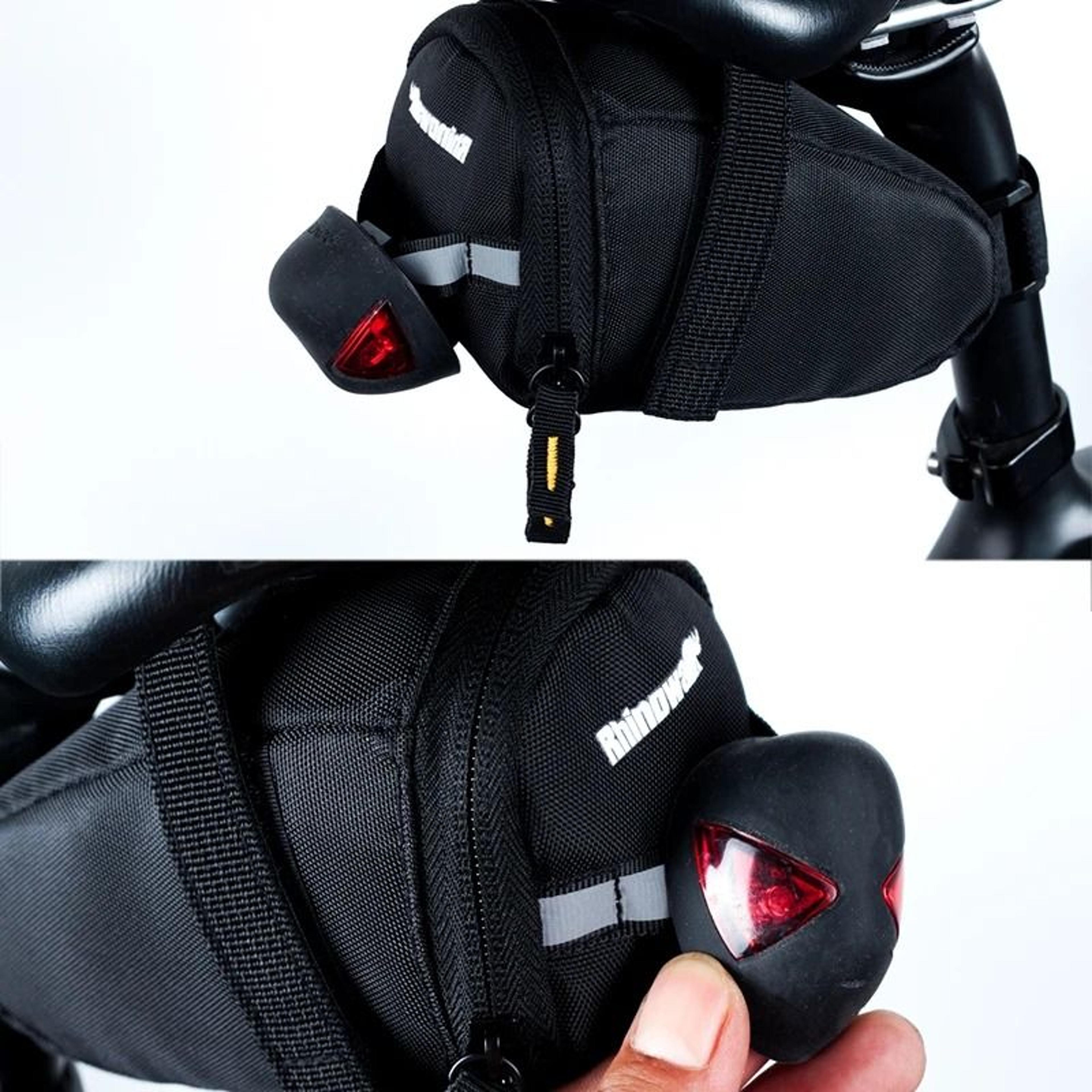 Rainproof Bike Saddle Bag Reflective UnderSeat Storage For MTB And Road Bikes 2