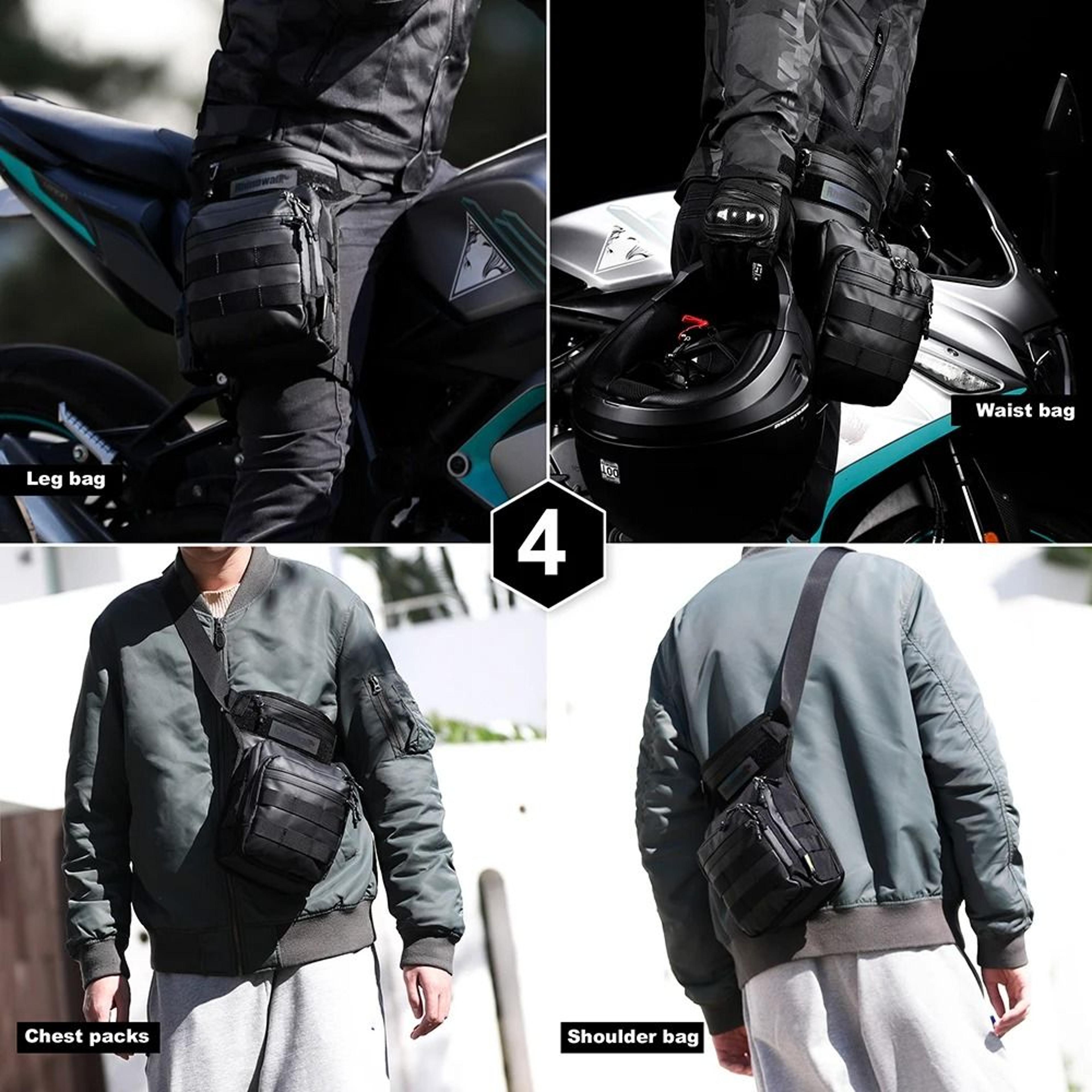 3L Thigh Leg Bag MultiWay Waist And Messenger Pack 7
