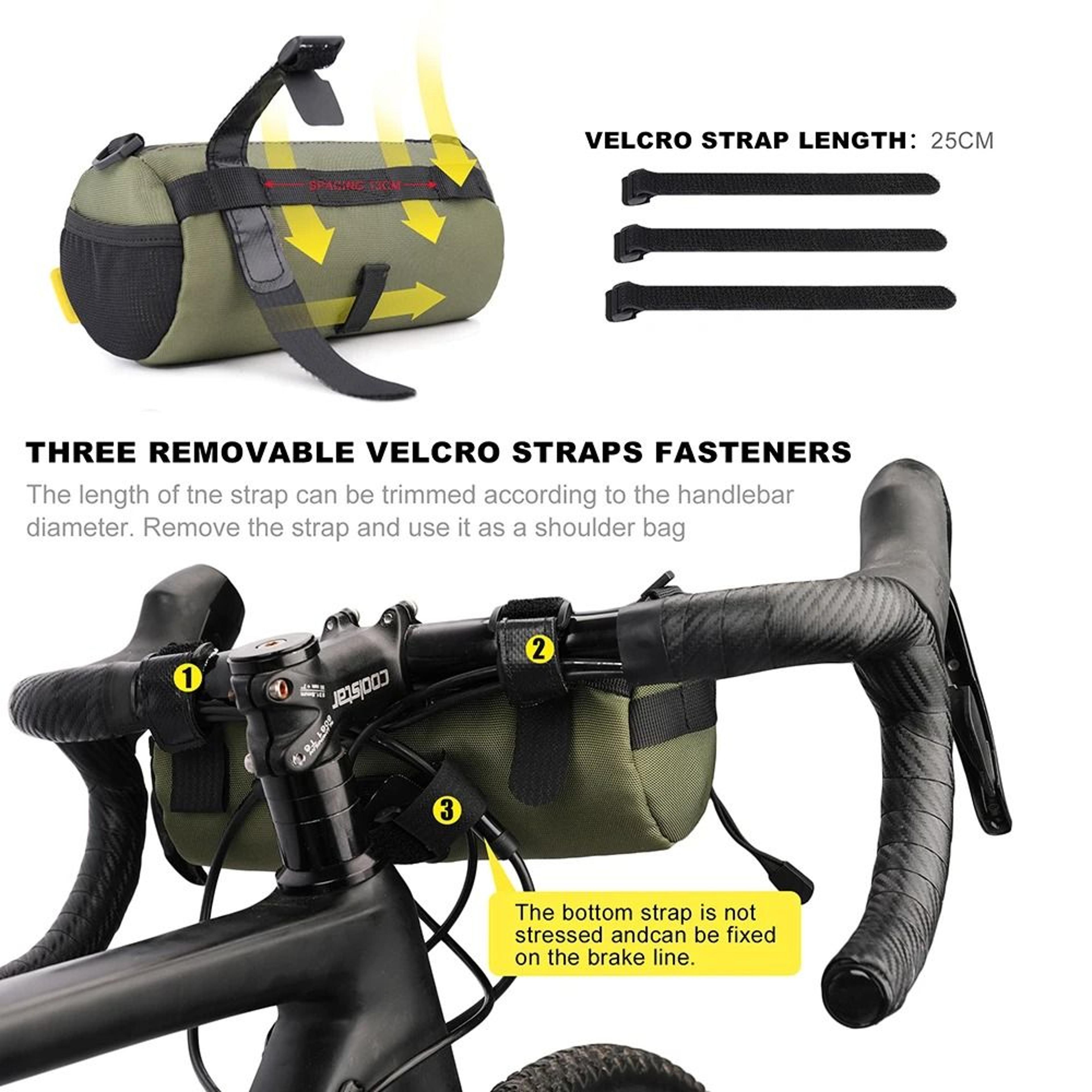 24L Bike Handlebar Bag MultiPurpose Cycling Storage Pack 16