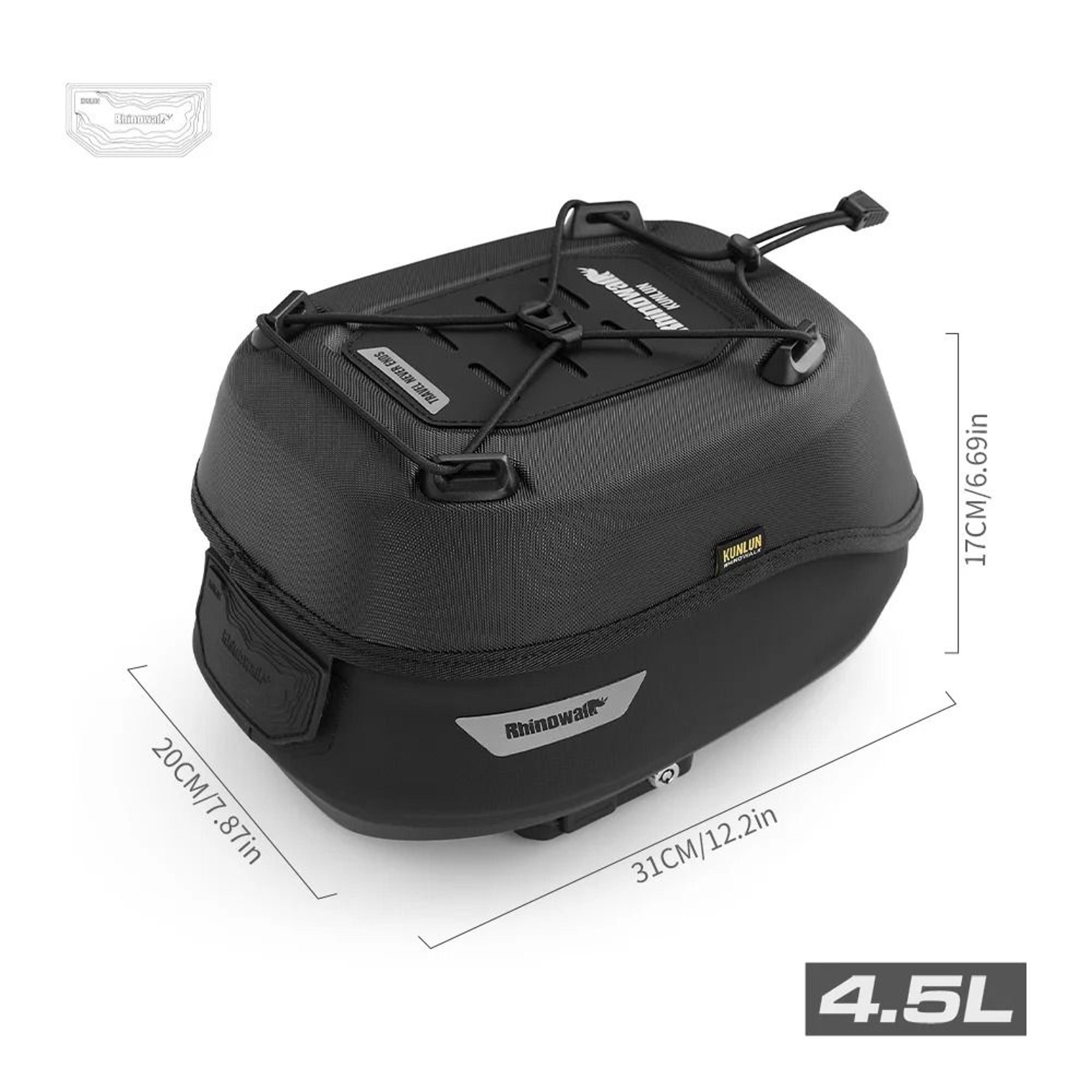 45L Motorcycle Tank Bag Waterproof Quick Release Storage Pack 22