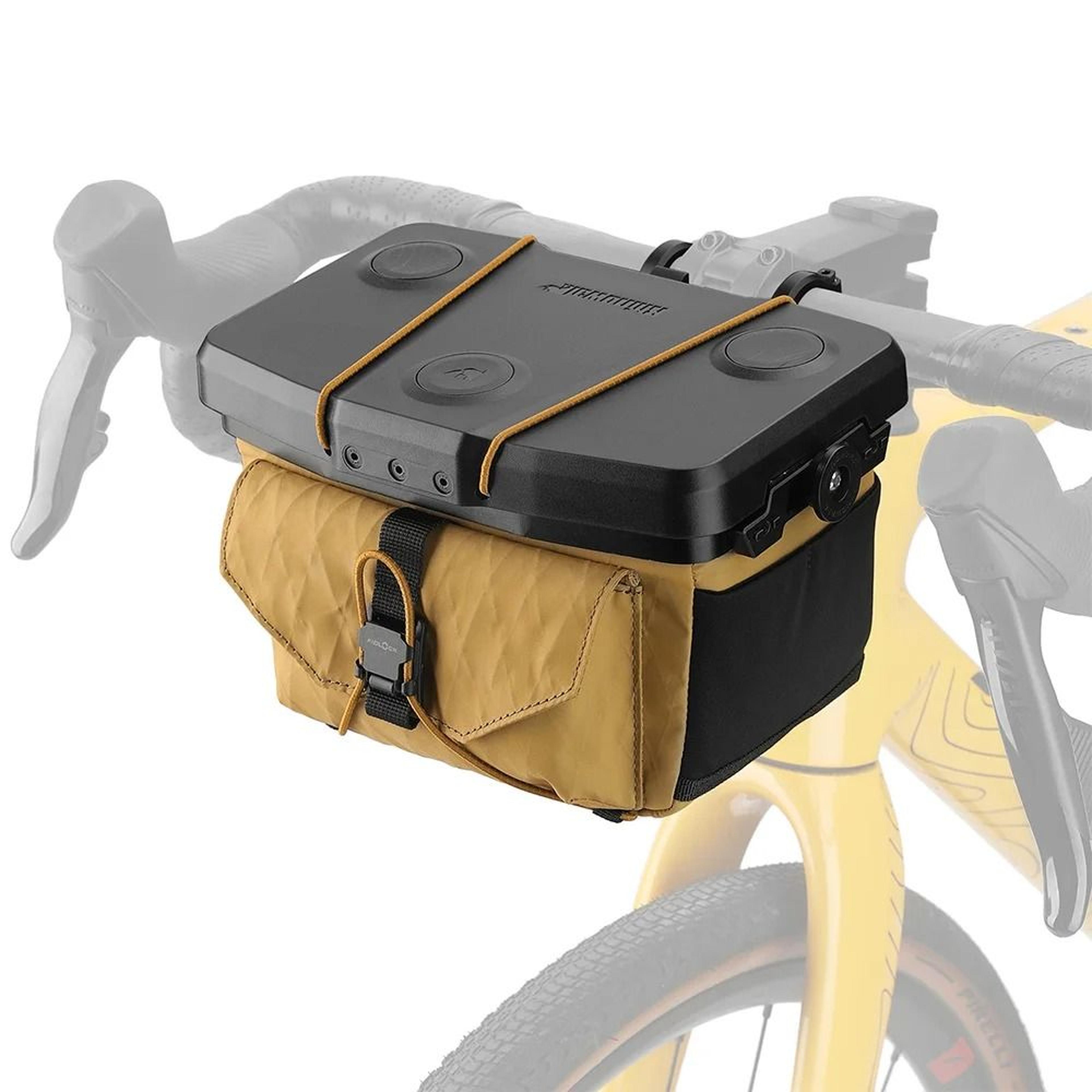 33L Quick Release Bike Handlebar Bag Modular Front Storage System 5