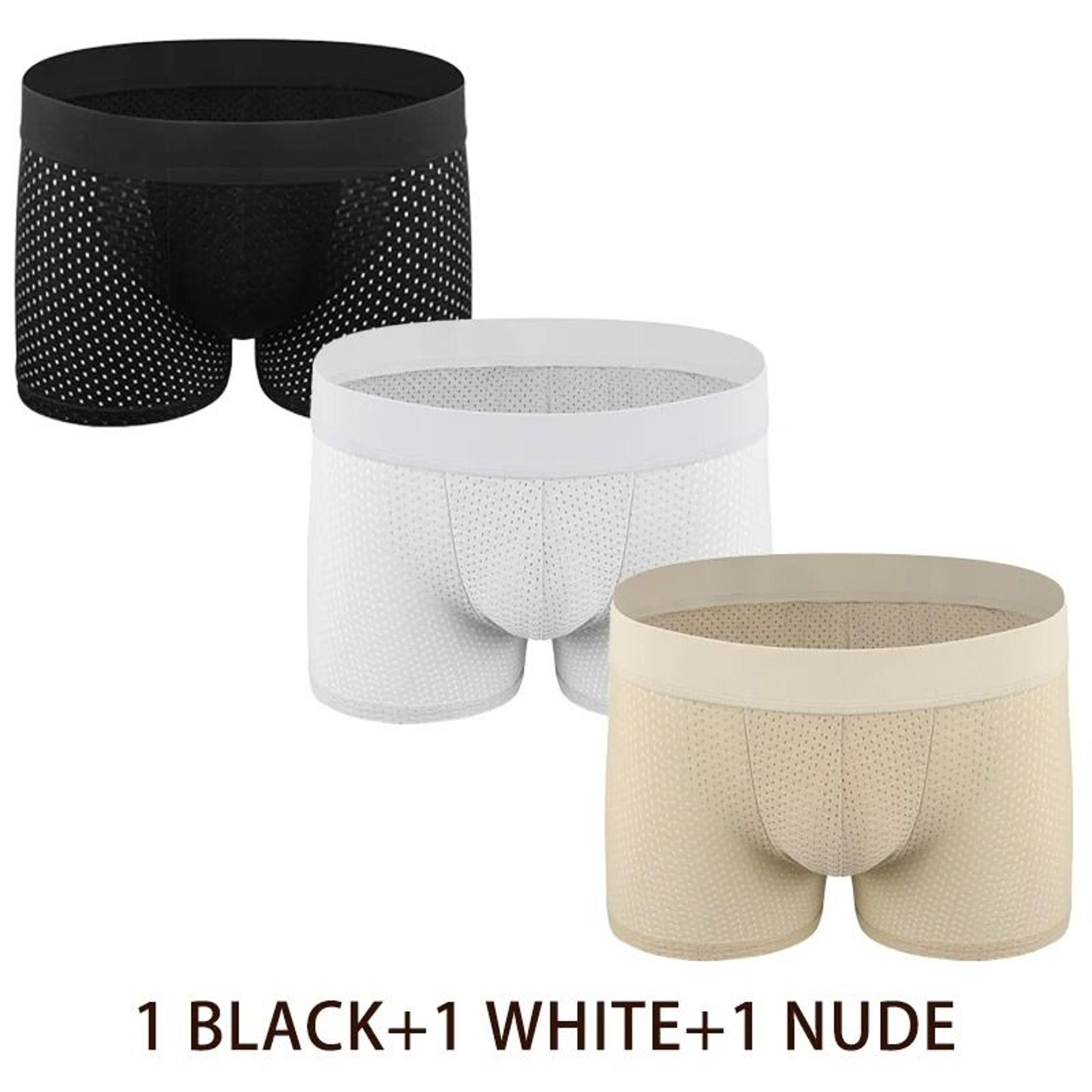 Mens Padded Boxer Briefs With Removable Butt Enhancer Pads 4