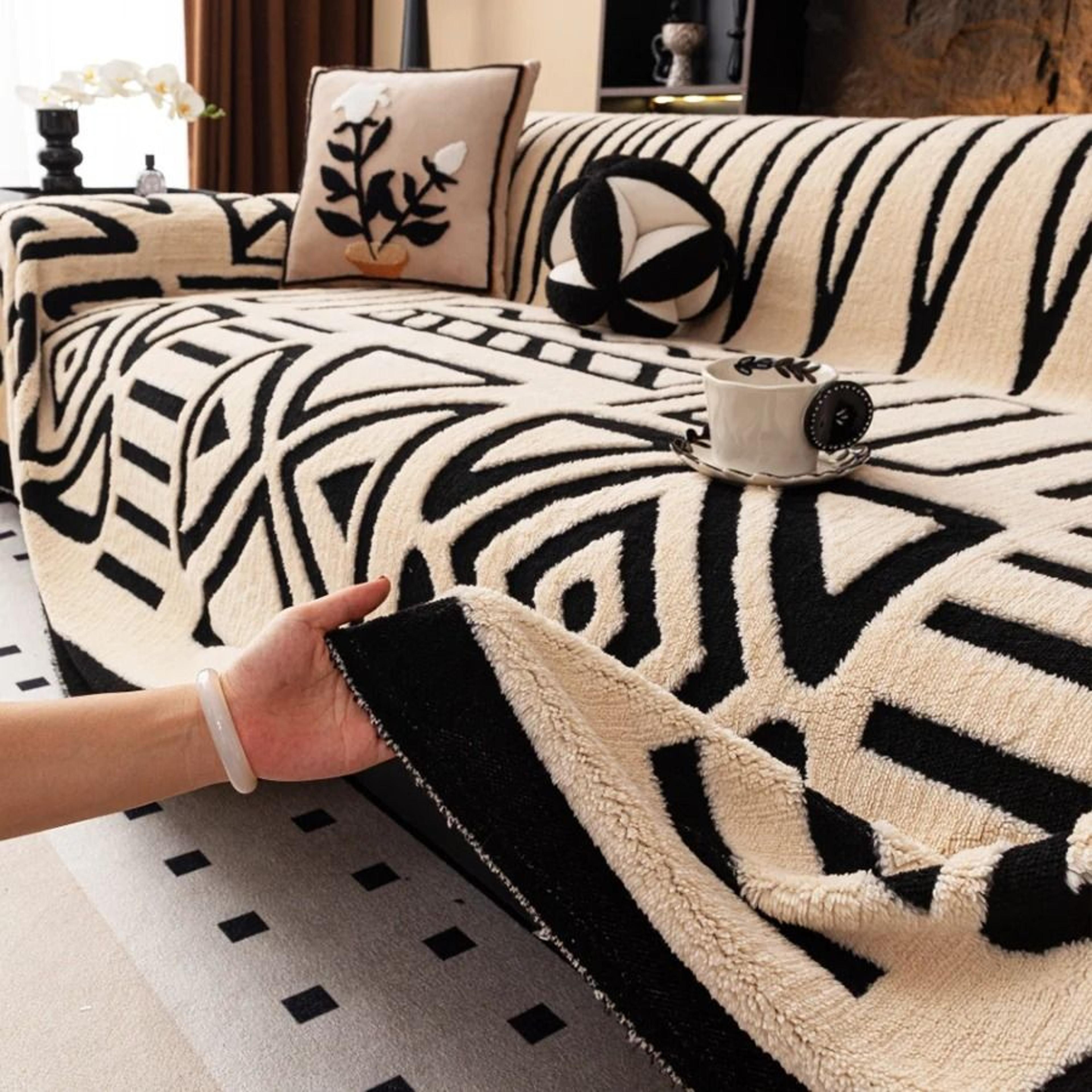 Bohemian Sofa Protector Cover Soft Vintage PetFriendly Couch Throw 1