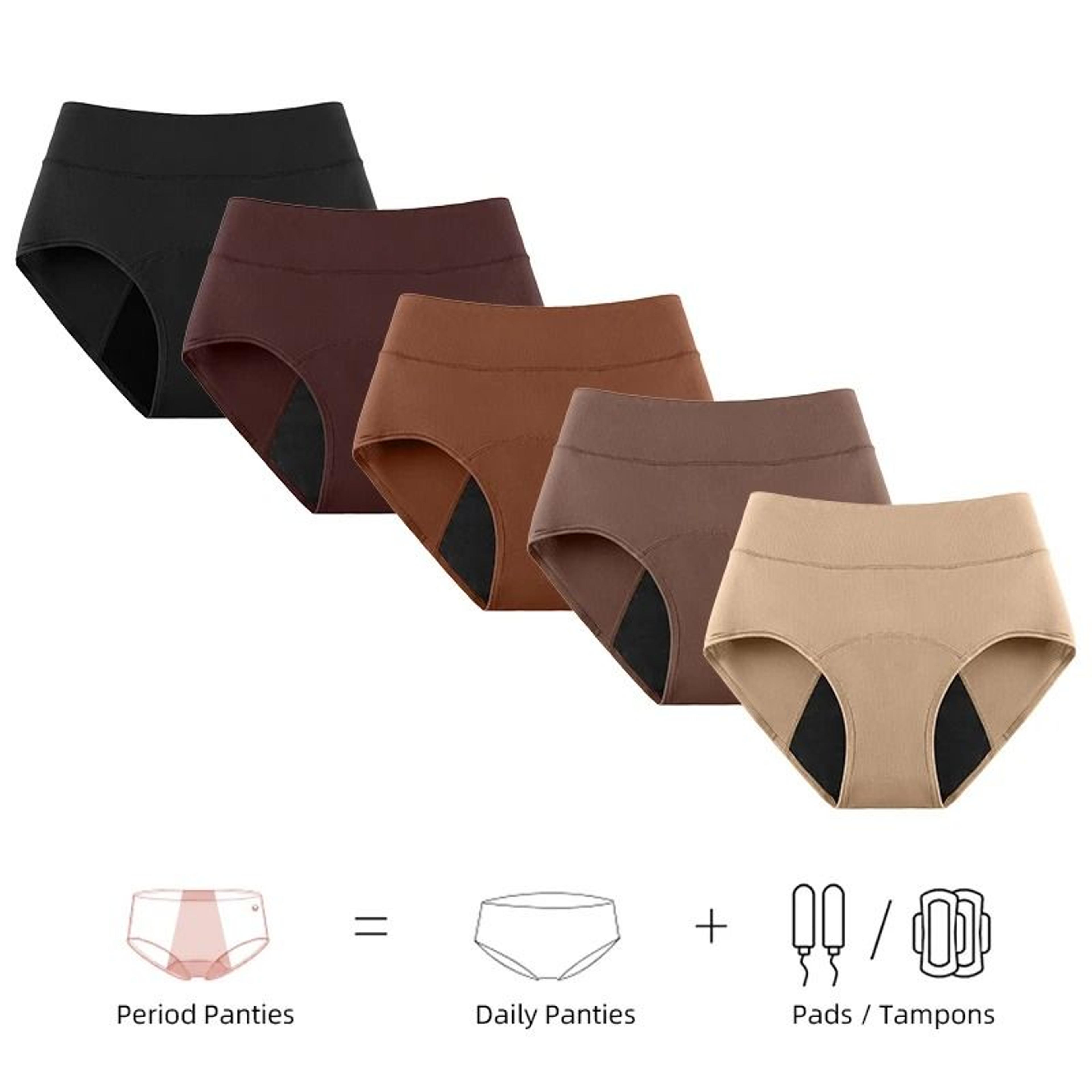 3Layer Period Underwear Breathable LeakResistant Womens Briefs 9