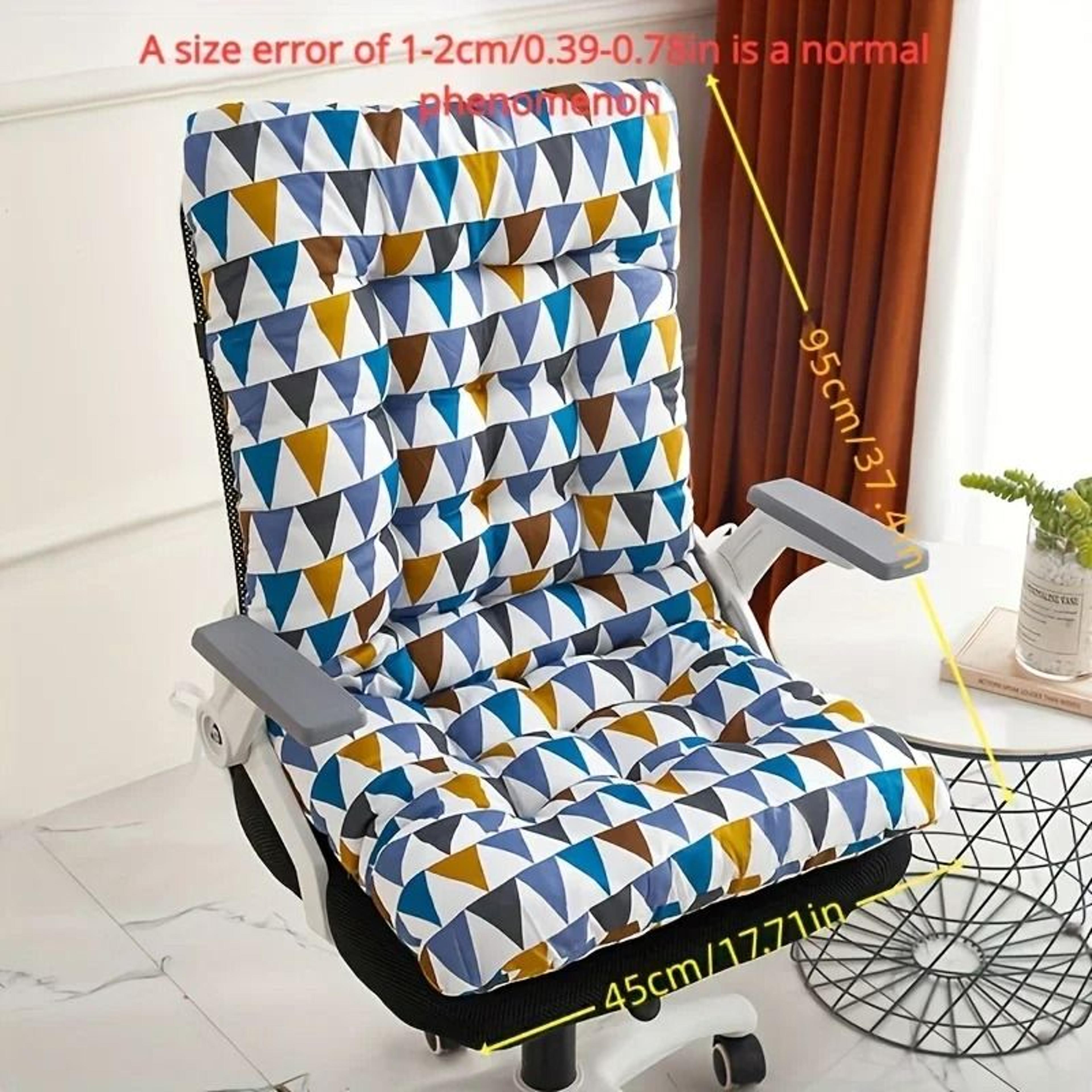 Ergonomic Office Chair Cushion With Integrated Backrest Support 4