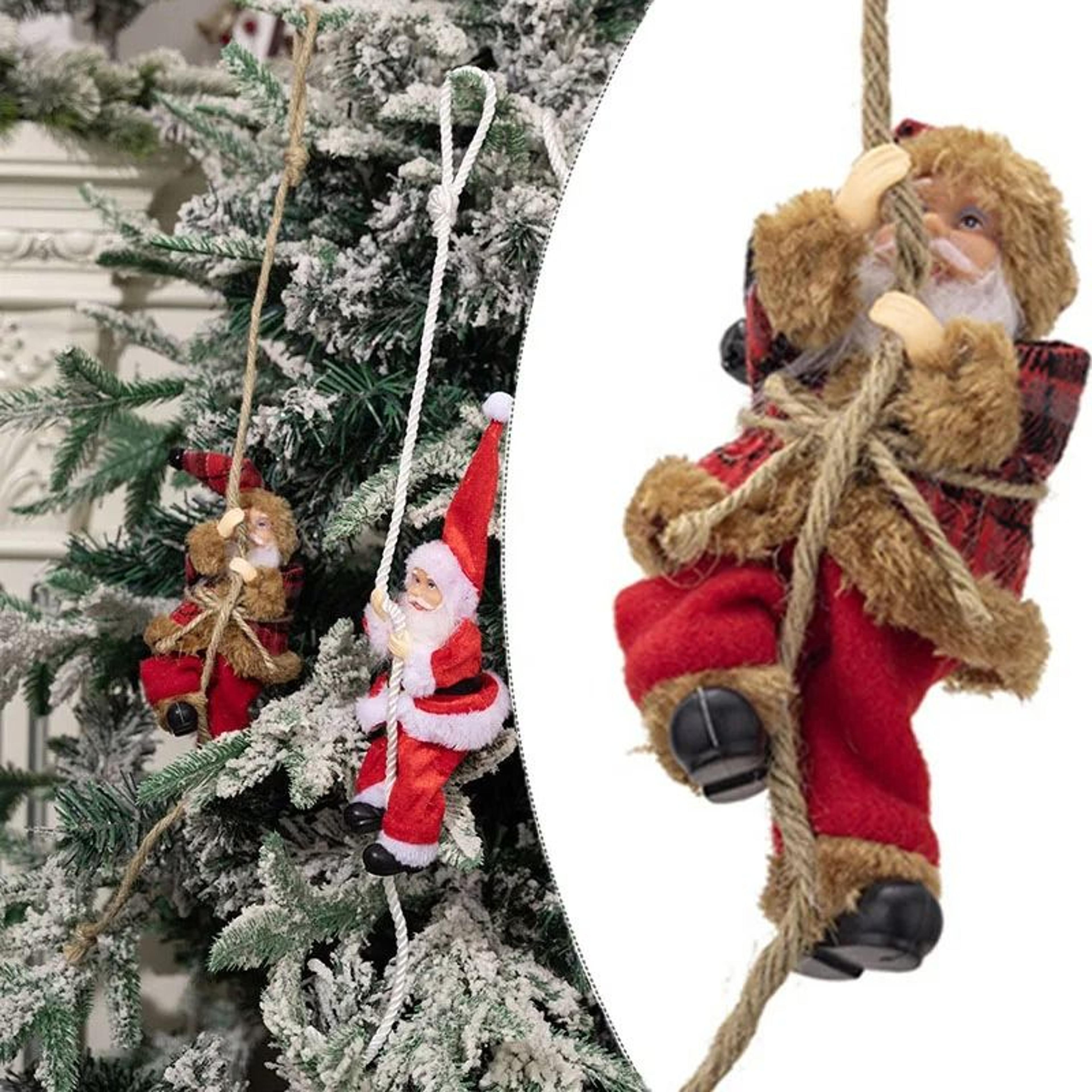 Santa Claus Christmas Tree Ornament Hanging Holiday Pendant 8