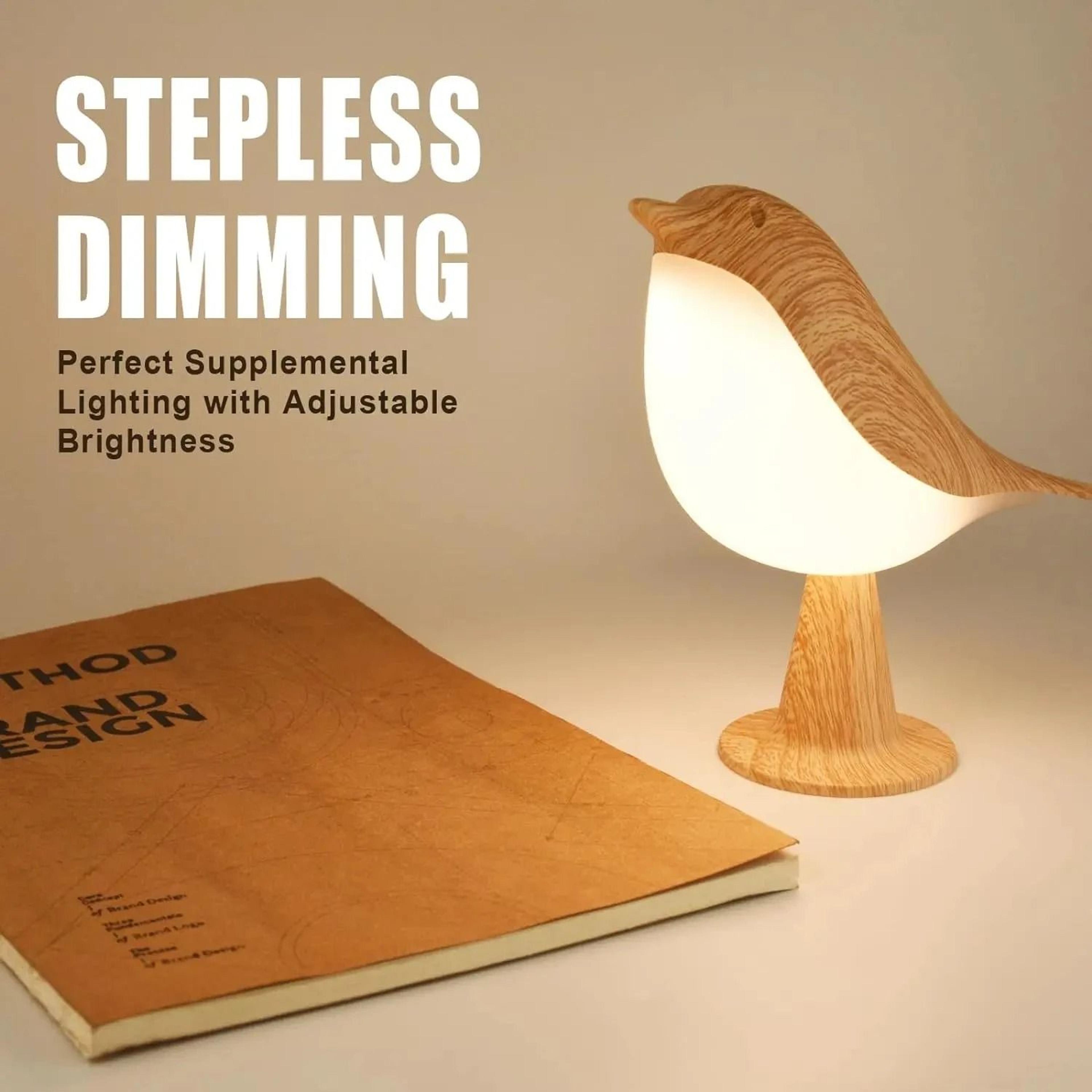 Cordless Bird Table Lamp With Touch Control And 3 Light Colors 3
