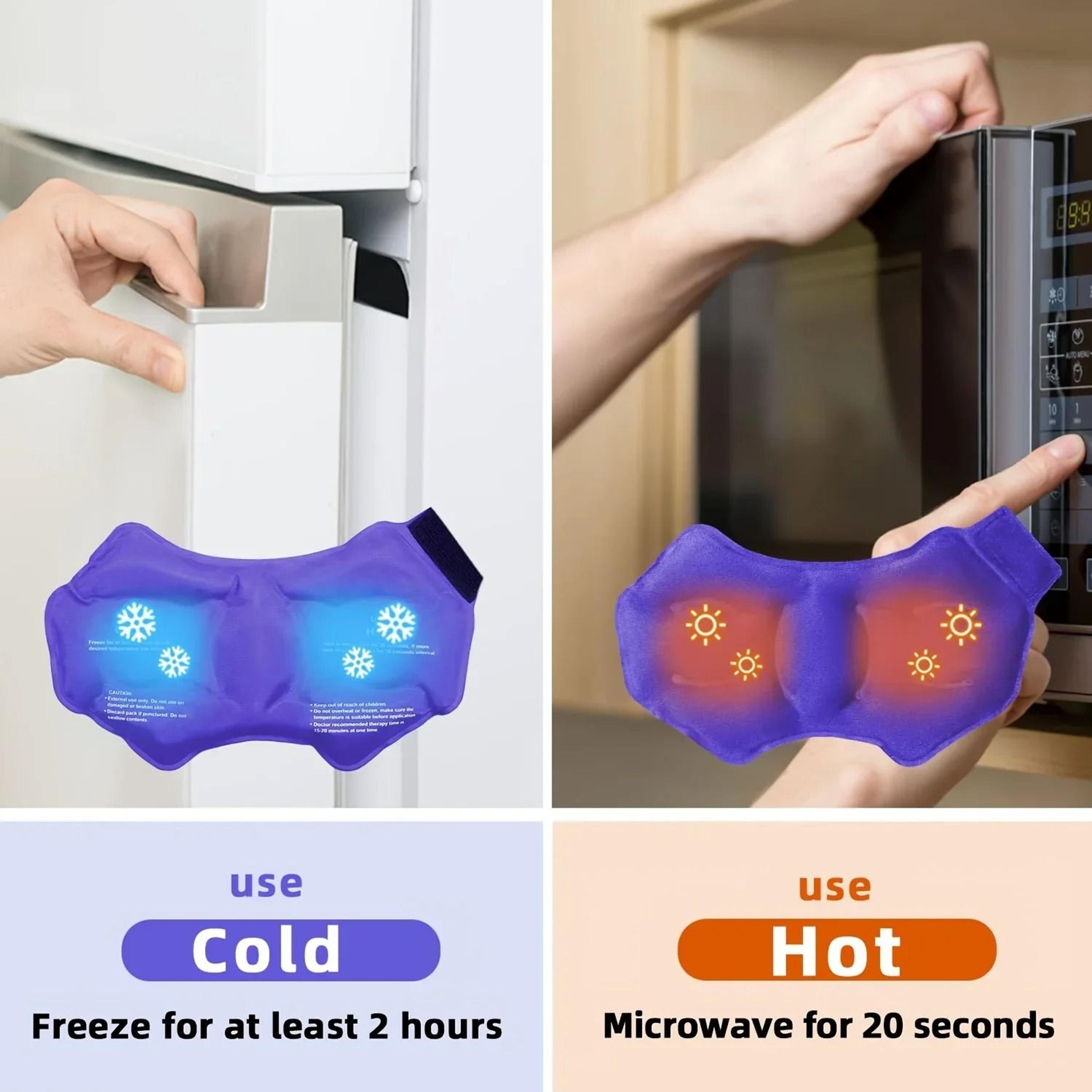 Reusable Ankle Ice Pack Wrap For Hot And Cold Compression 2