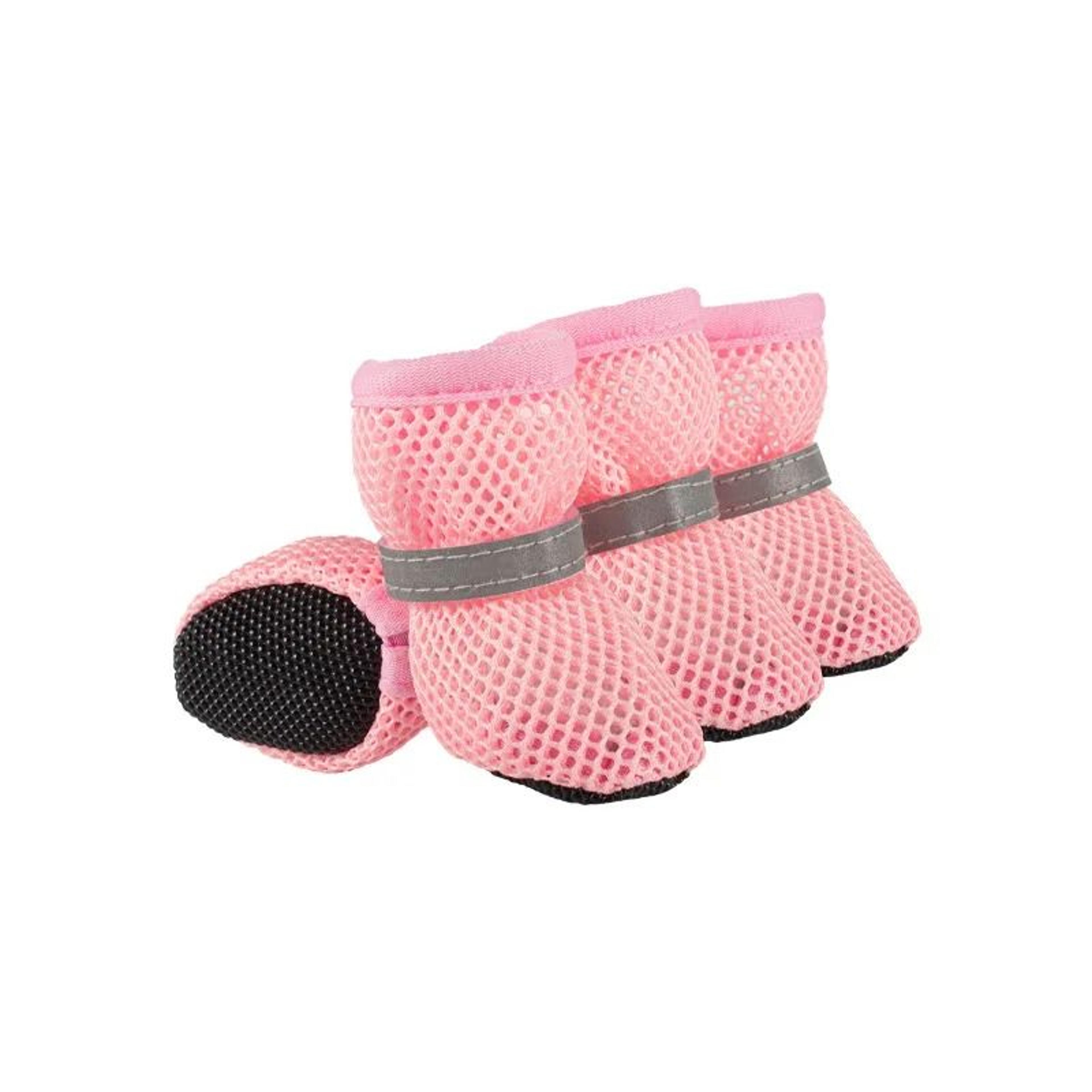 4PCS Breathable Dog Shoes AntiSlip Summer Paw Protector Boots 1