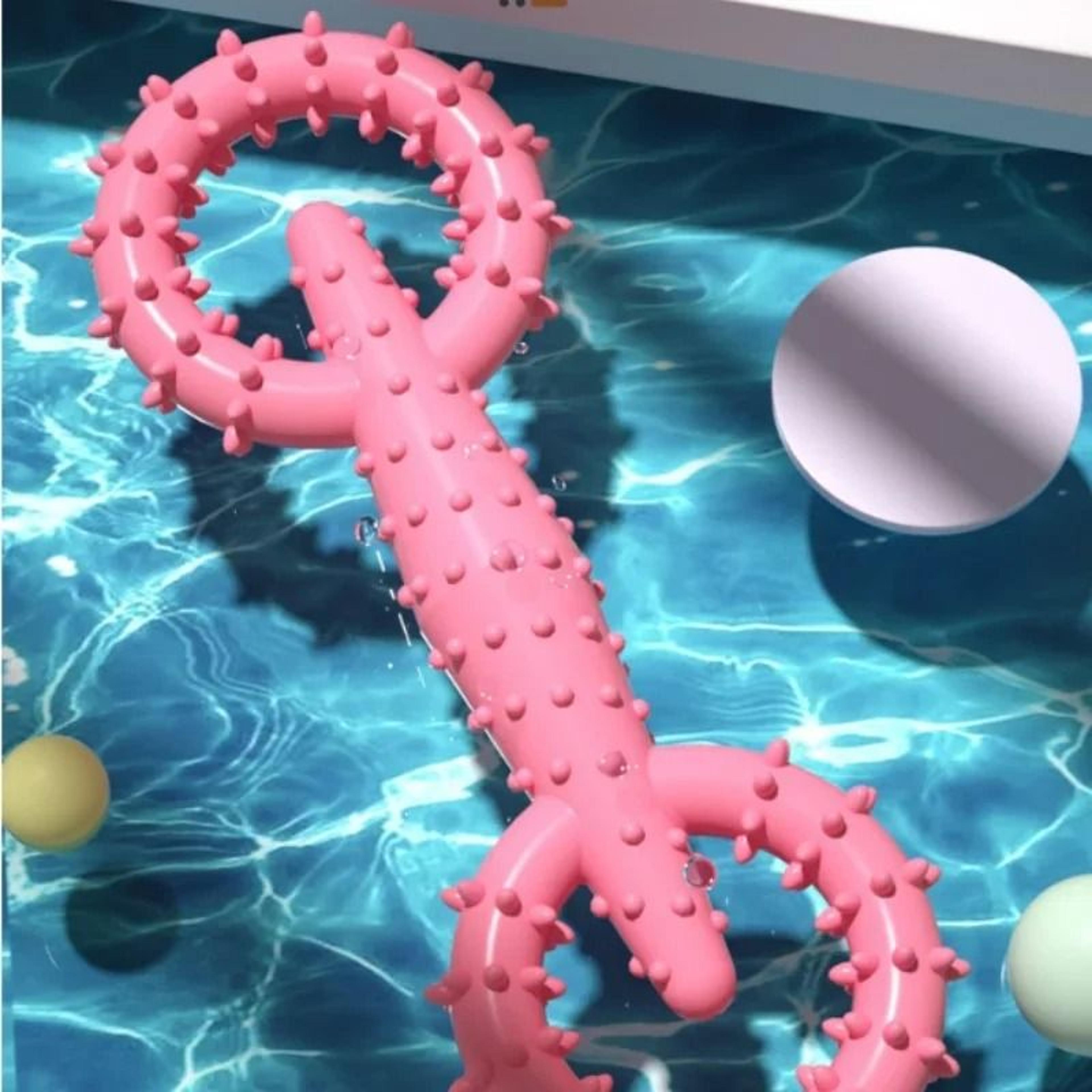Durable Dog Pull Ring Toy Interactive Puppy Chew And Teeth Cleaning Toy 10