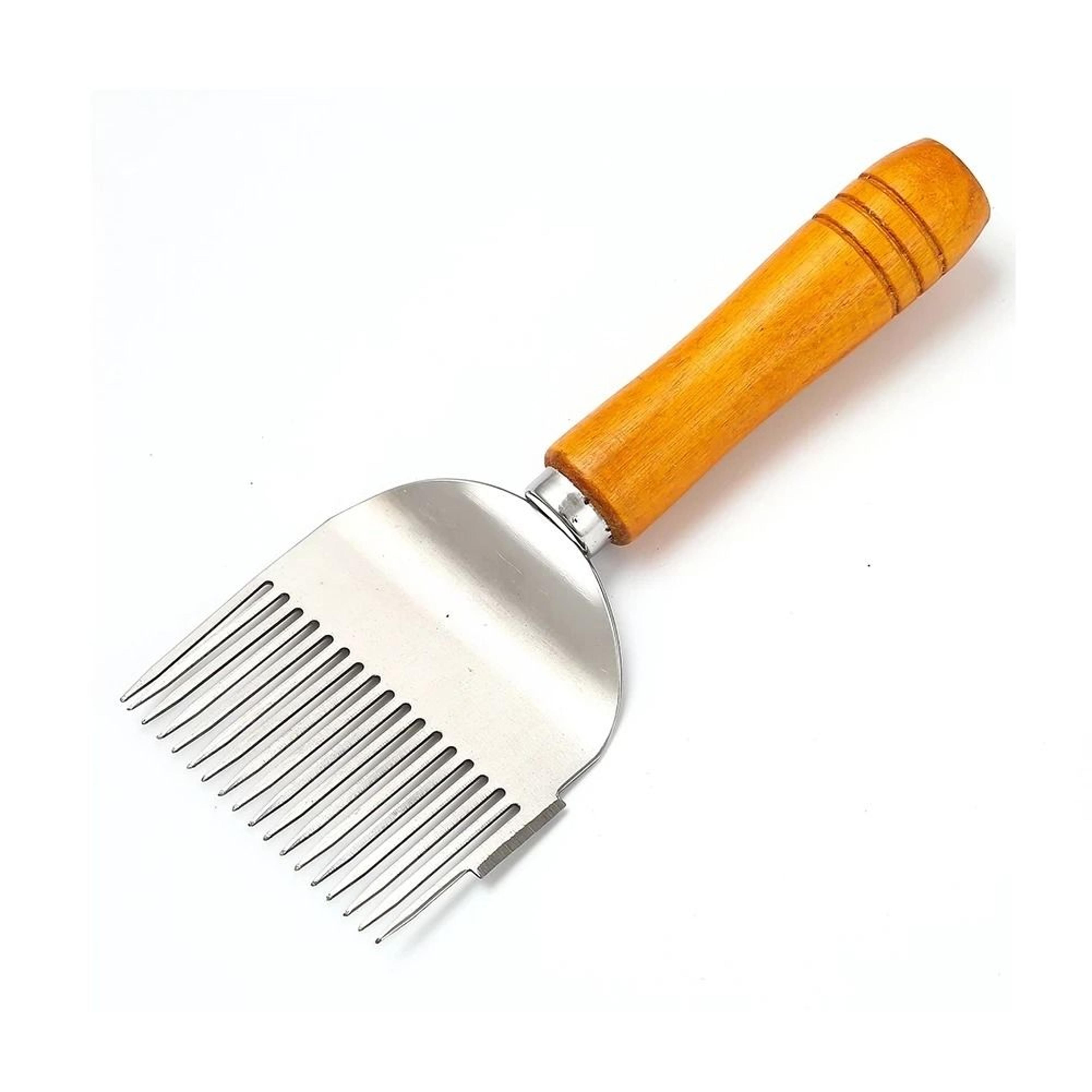 17Tine Honey Uncapping Fork Stainless Steel Beekeeping Comb Scraper 4