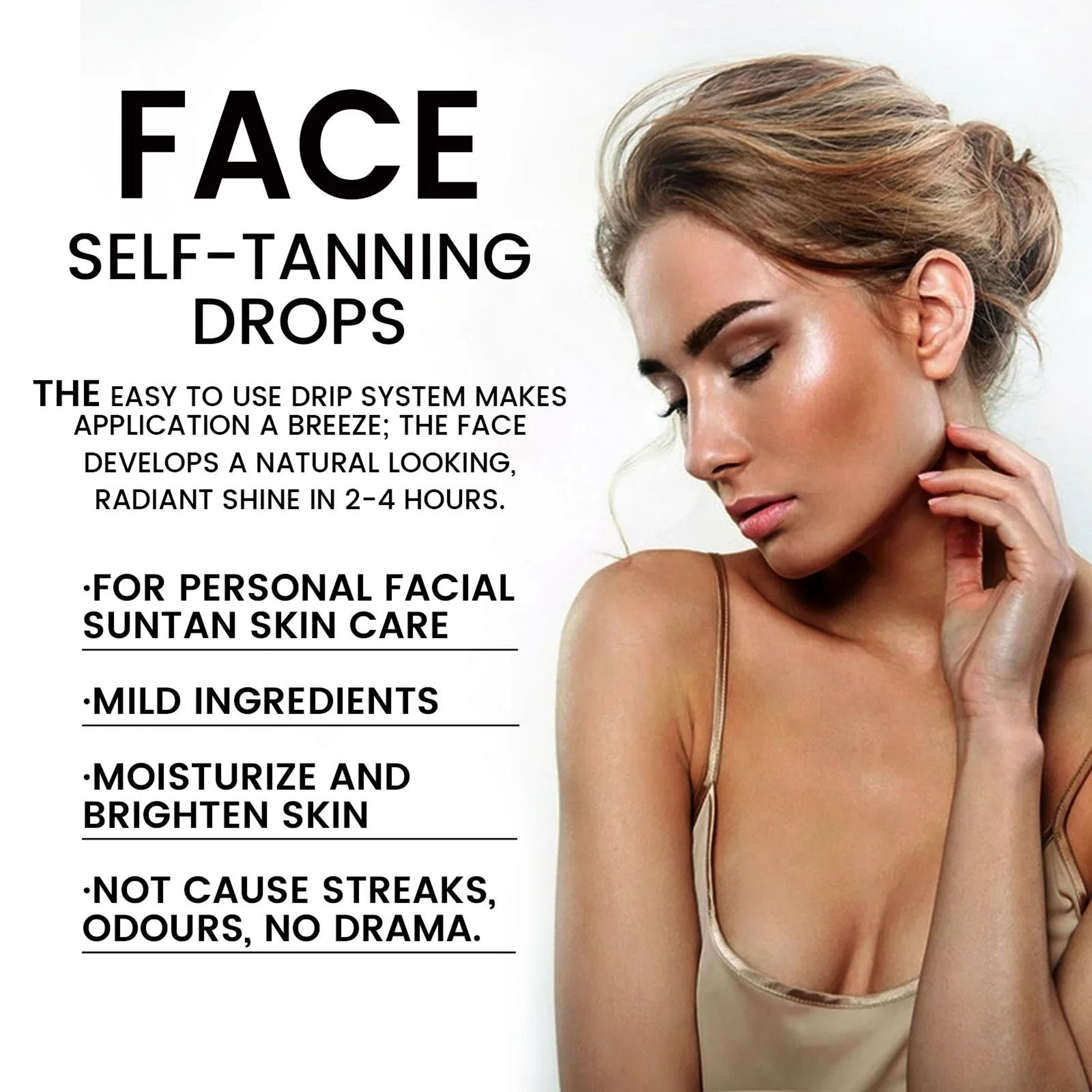 30ml Self Tanning Drops Sunless Face And Body Bronzing Serum 1