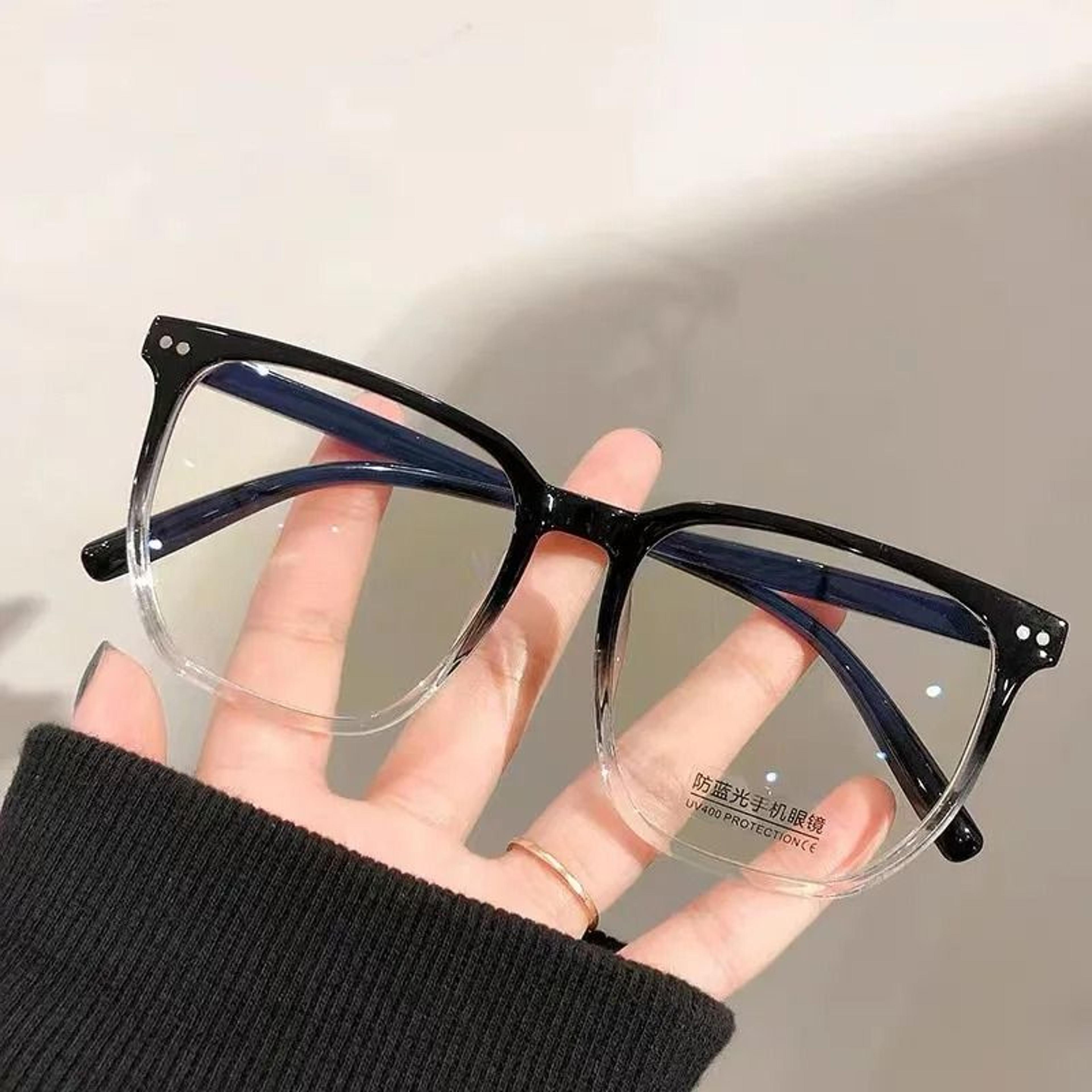 square myopia glasses unisex minus lens eyewear -1.0 to -6.0