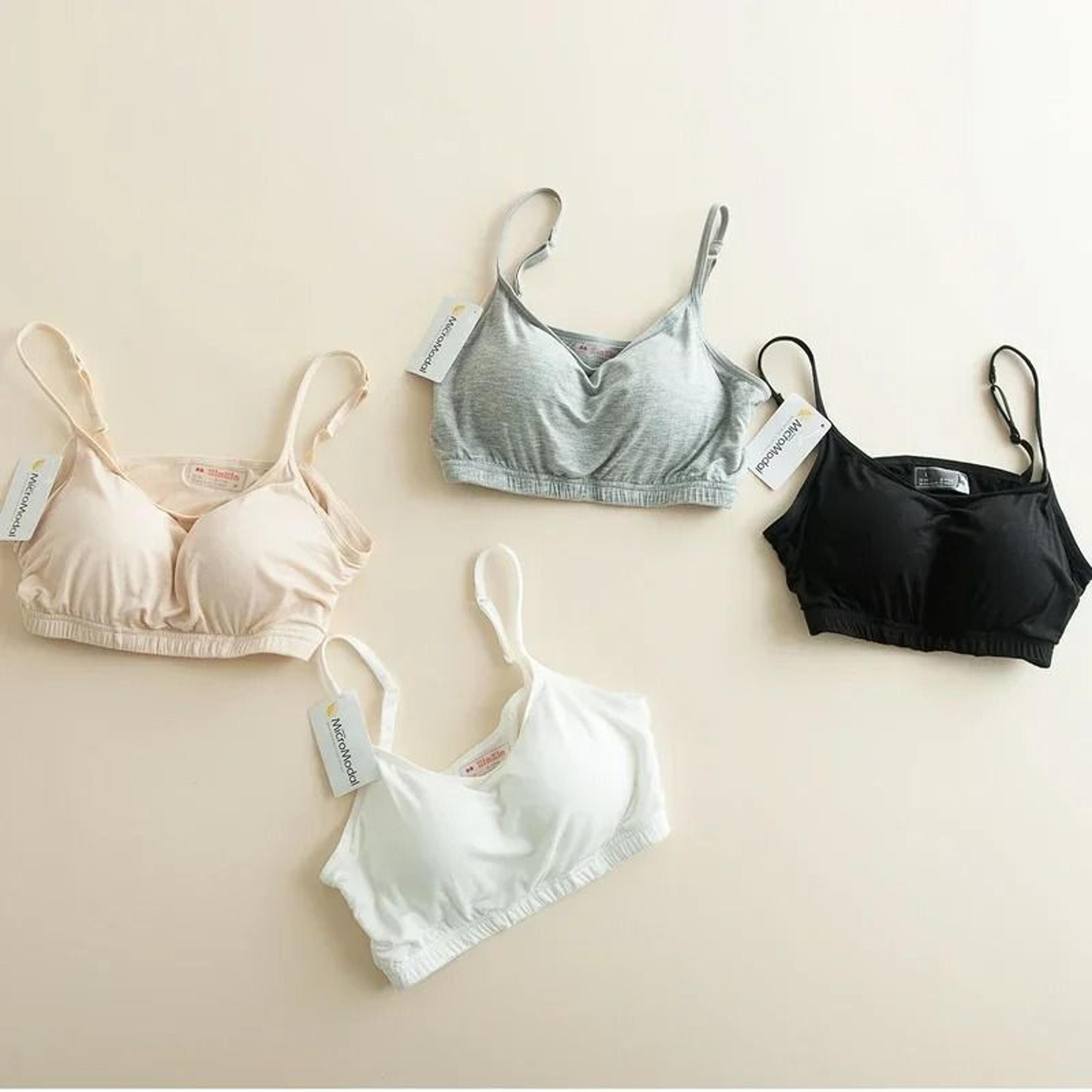 womens modal padded camisole wire free built in bra short vest