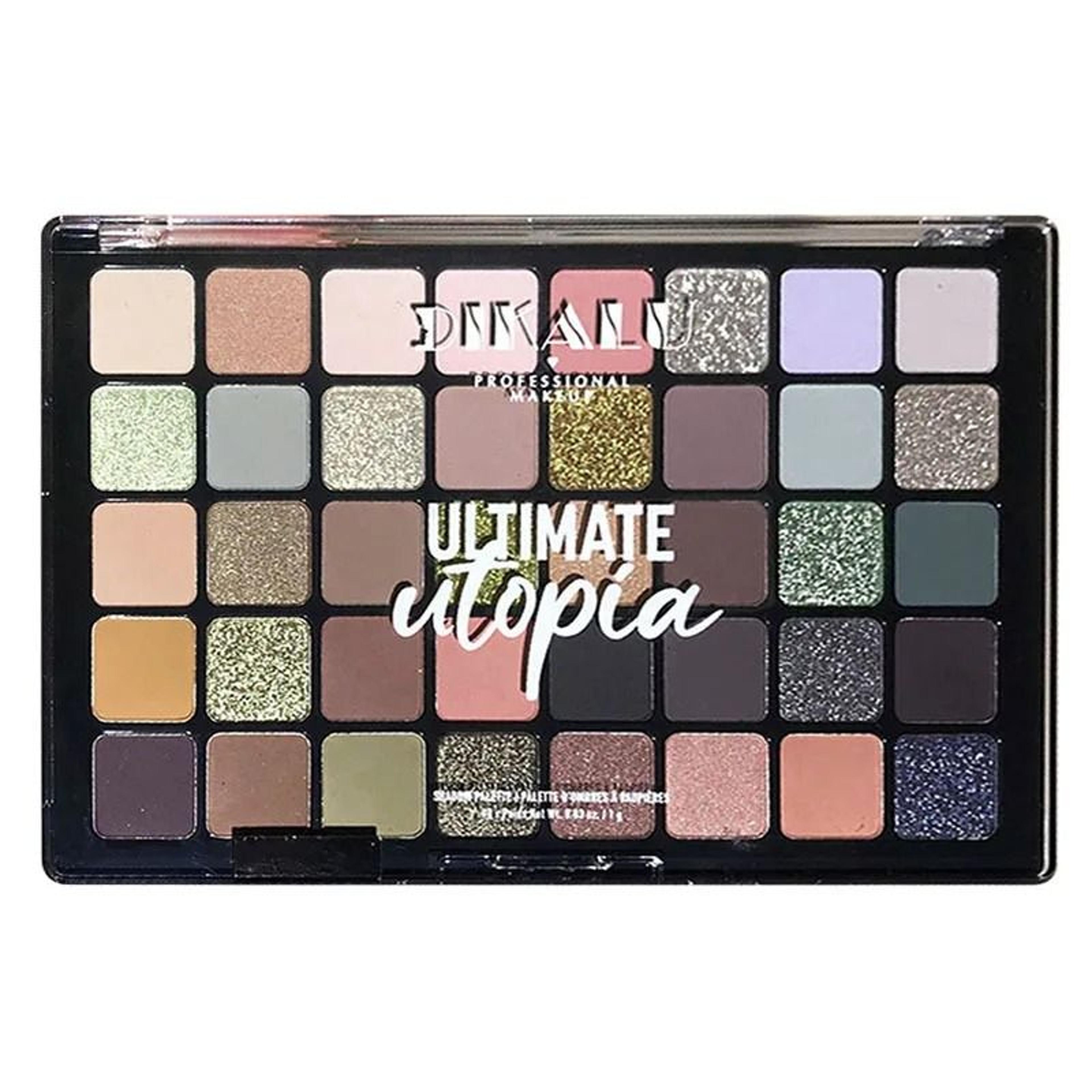 96 Color Neon Eyeshadow Palette Matte Shimmer Glitter Stage Makeup 1