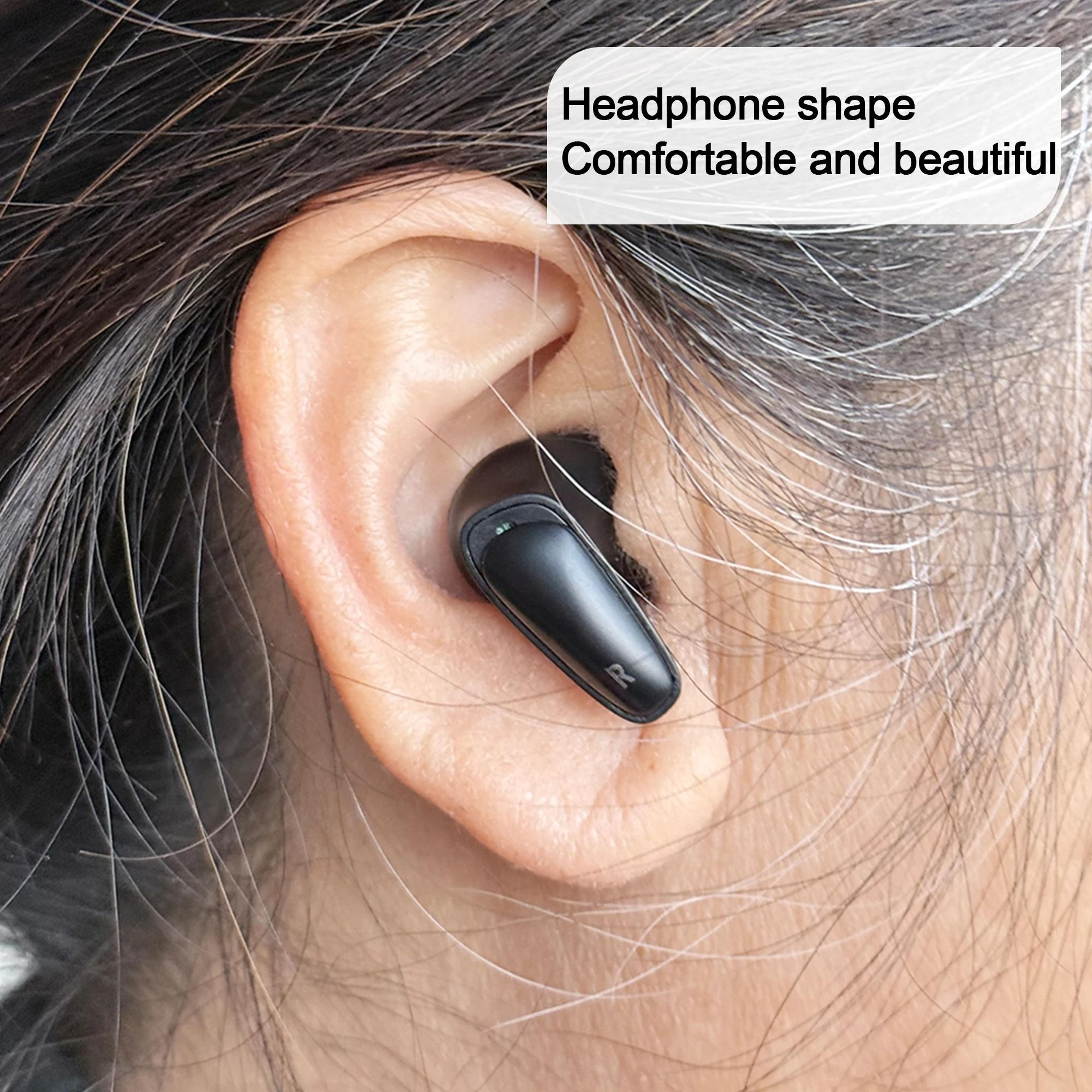 Pair Rechargeable Digital Hearing Amplifiers With Portable Charging Case 0