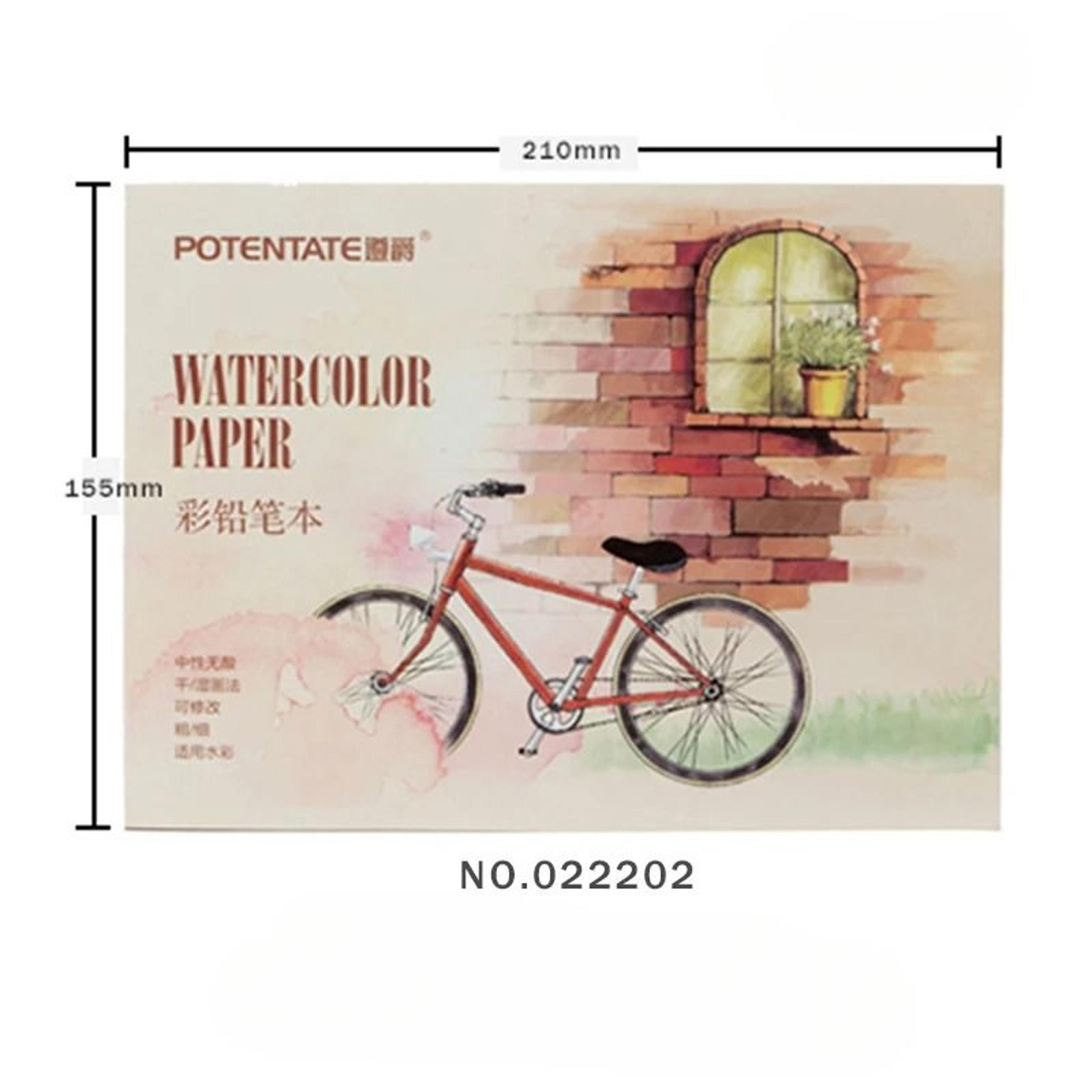 A5 A6 300gsm Watercolor Sketchbook 12 Sheet Thick Art Paper Pad 2