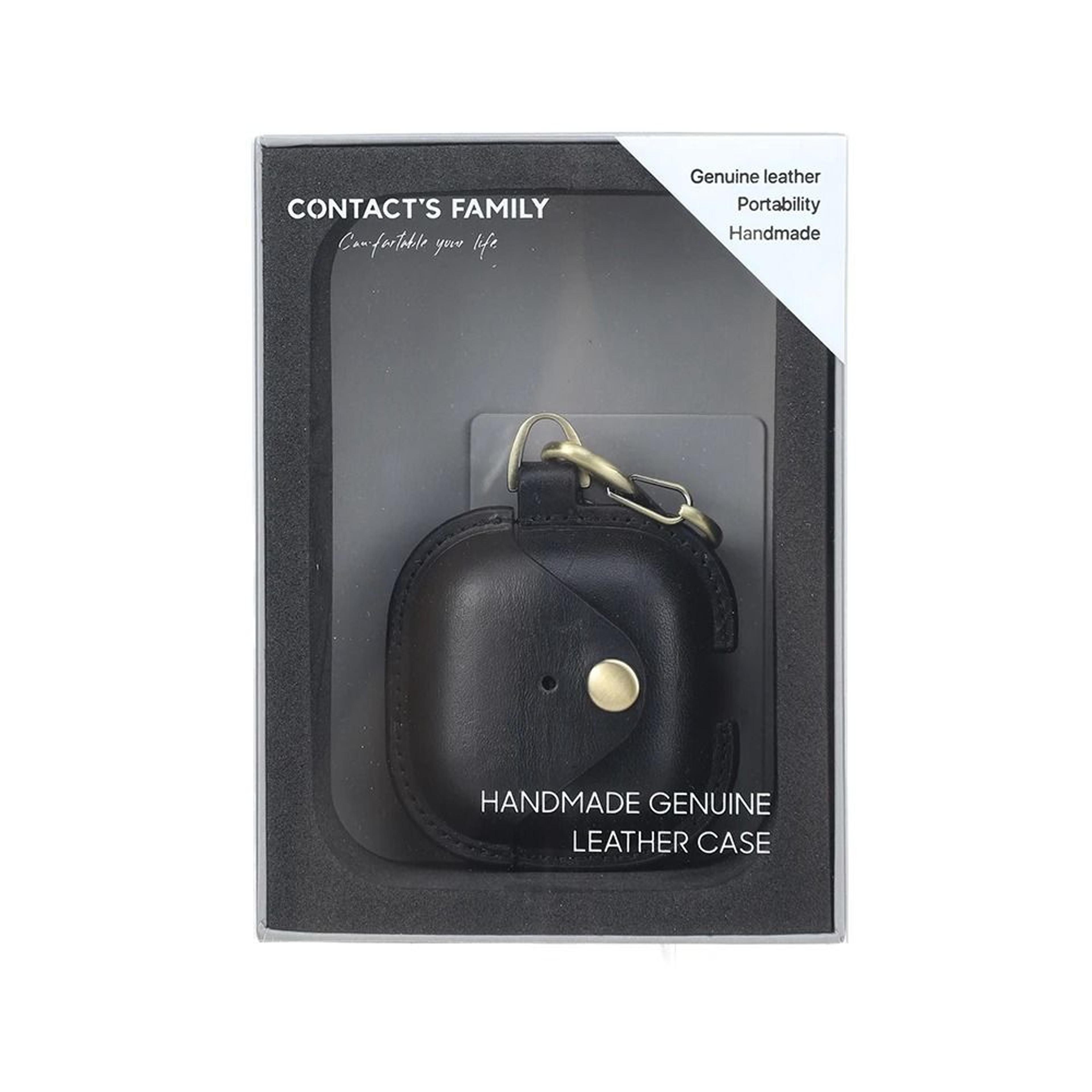 genuine leather earbud case protective cover for 4th generation charging case