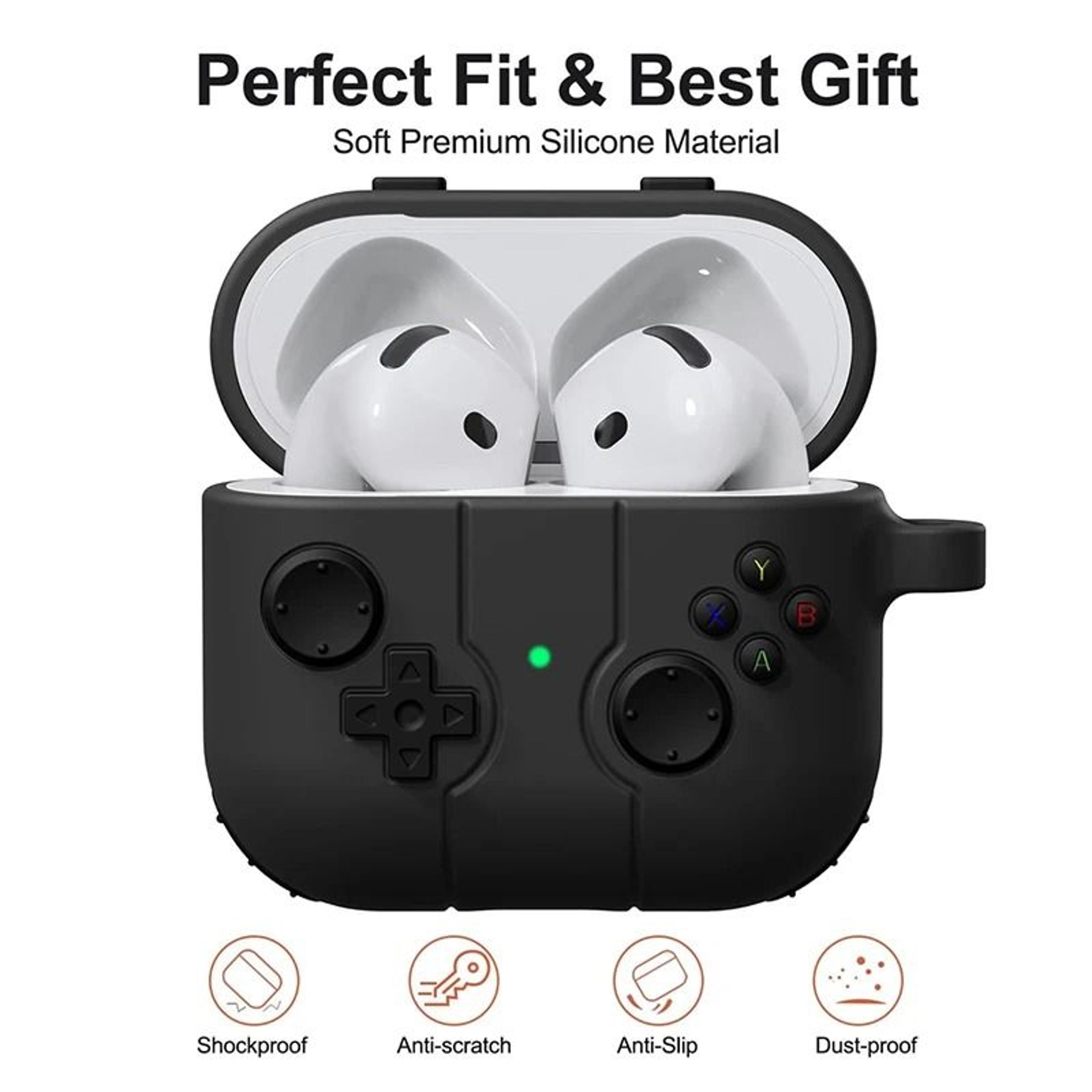 Cute 3D Gamepad Earbud Case Silicone Shockproof Protective Cover 4