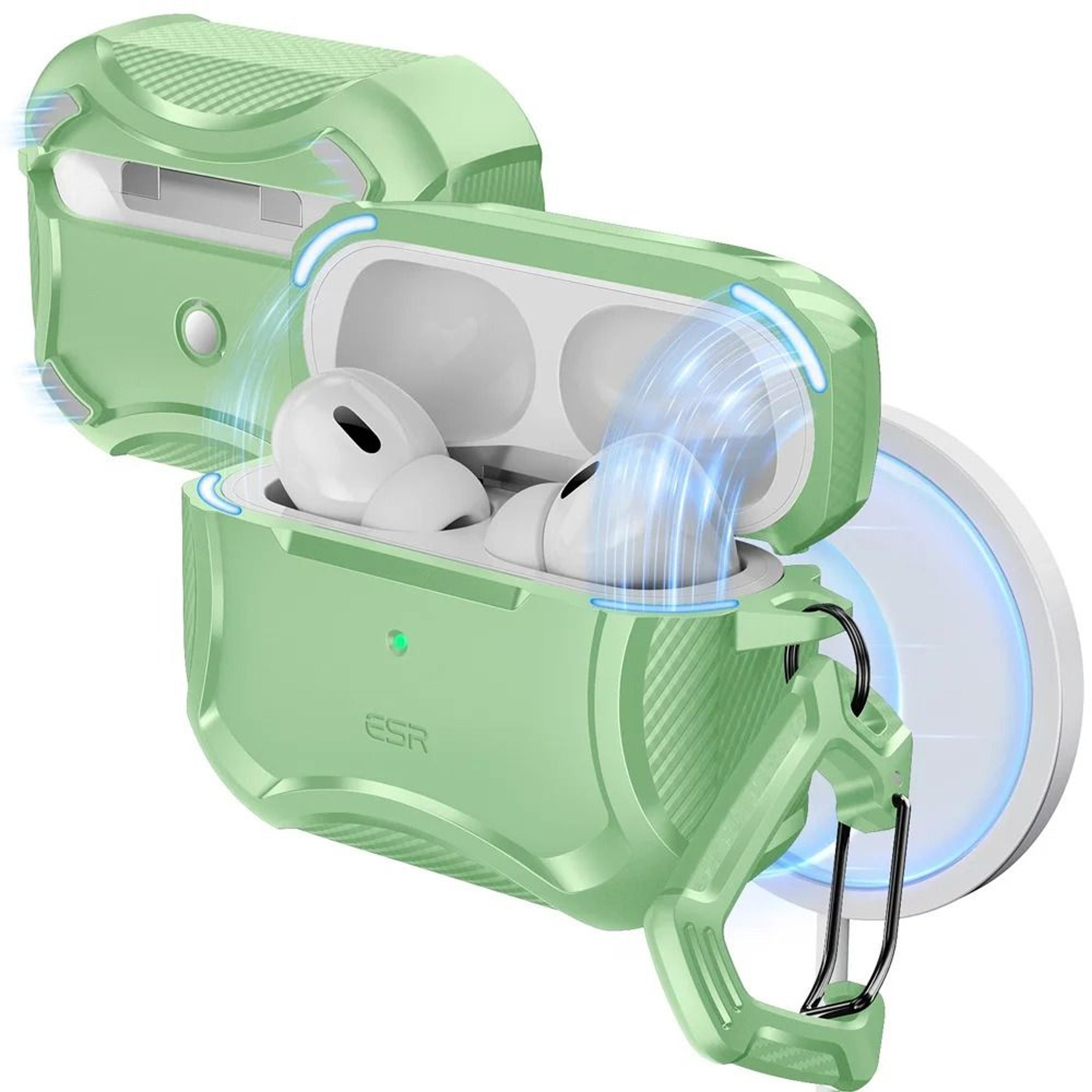 MagSafe Protective Earbud Case With Lanyard Drop Protection Cover 8