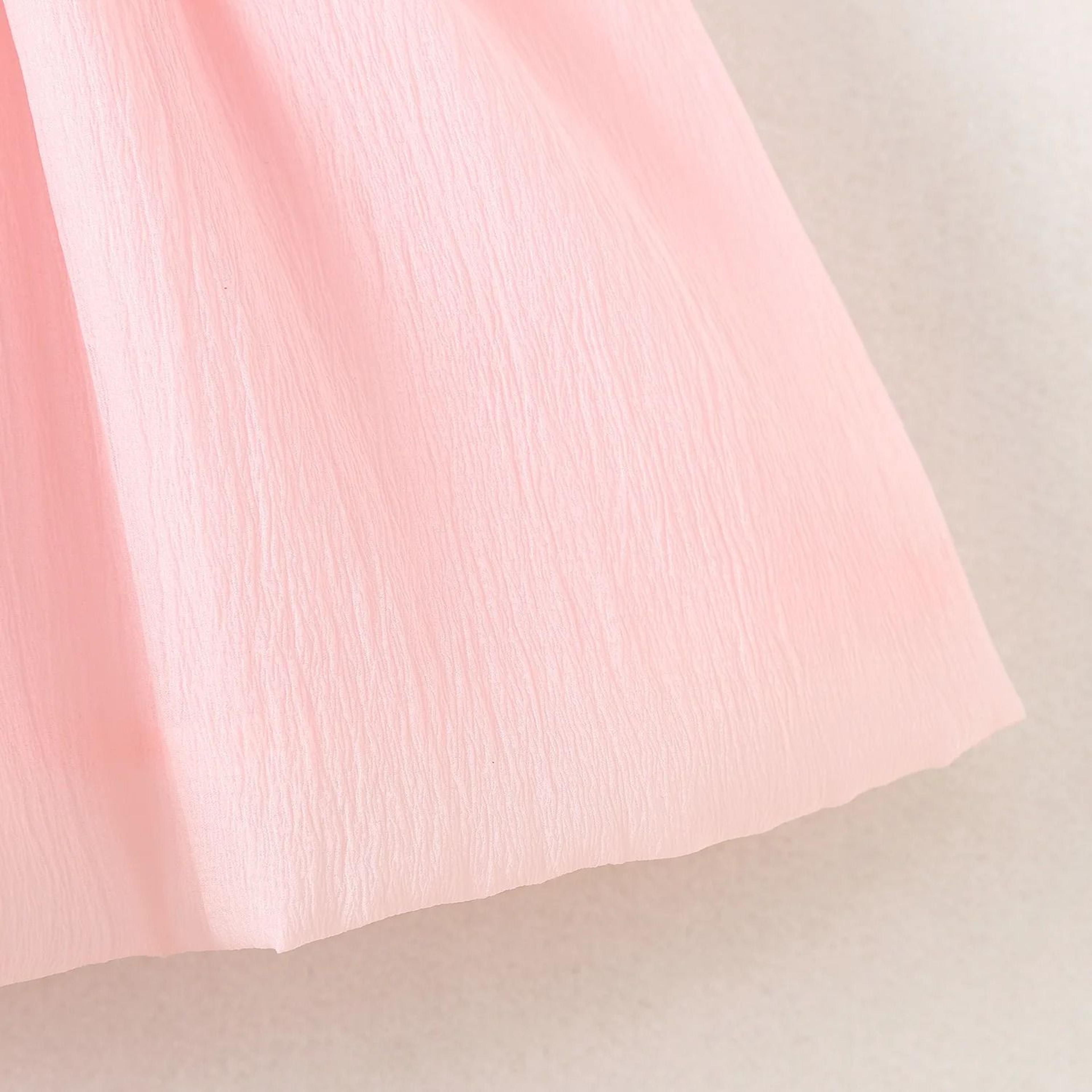 Baby Girl Tulip Princess Dress Summer Mesh Party Outfit 4
