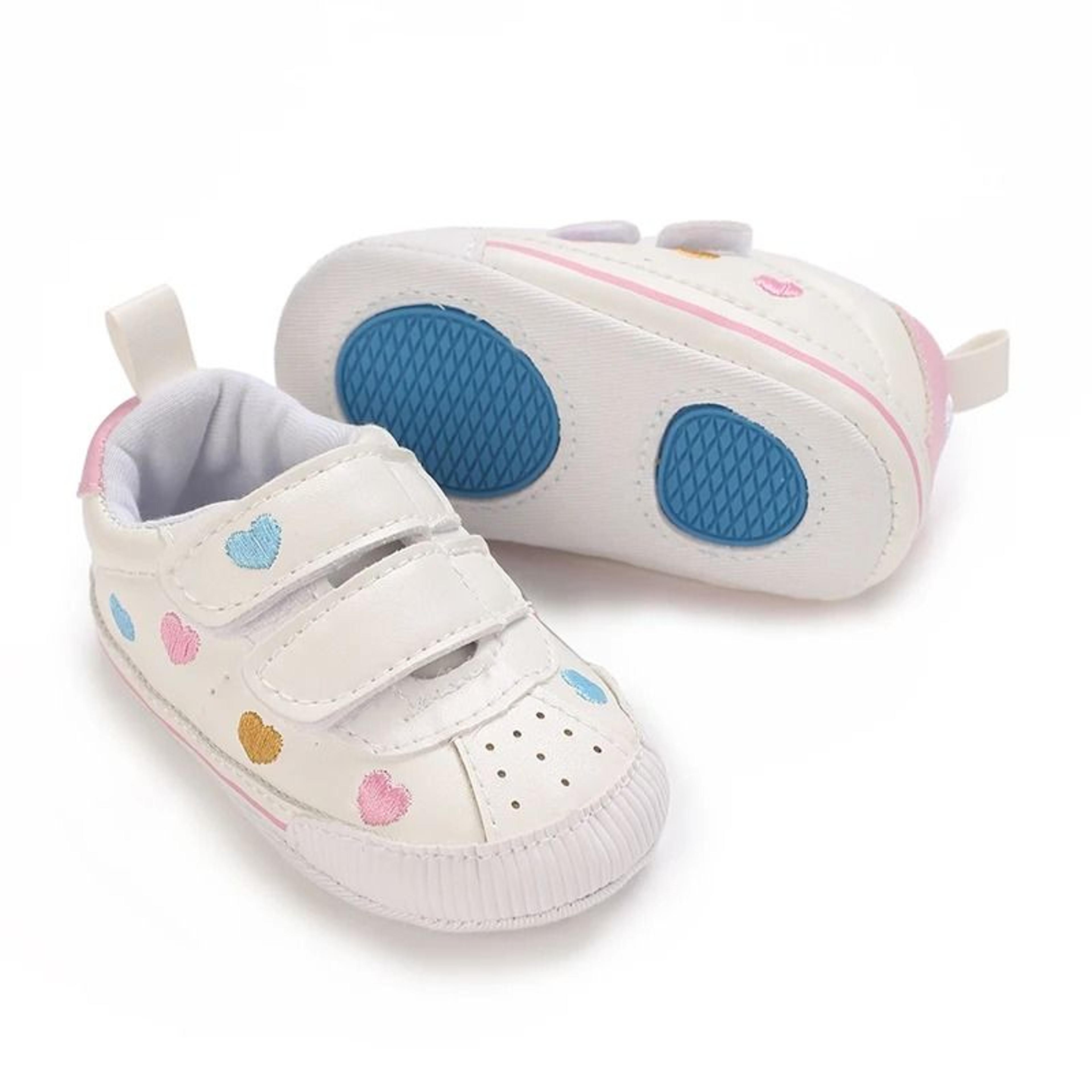 Soft Sole Baby Girl Sneakers Cute Infant Prewalker Shoes 11
