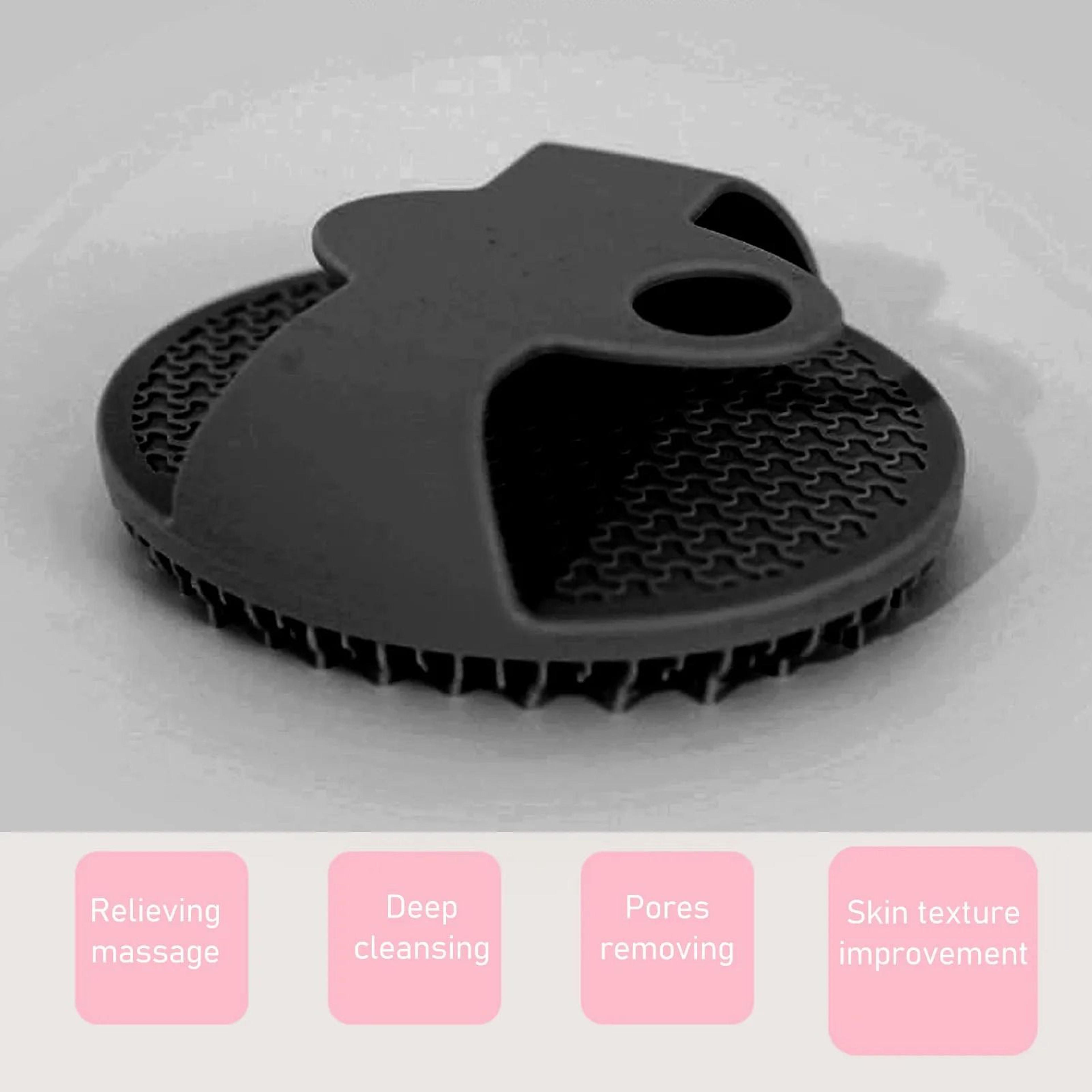 Soft Silicone Body Scrubber Gentle Exfoliating Bath Brush 4