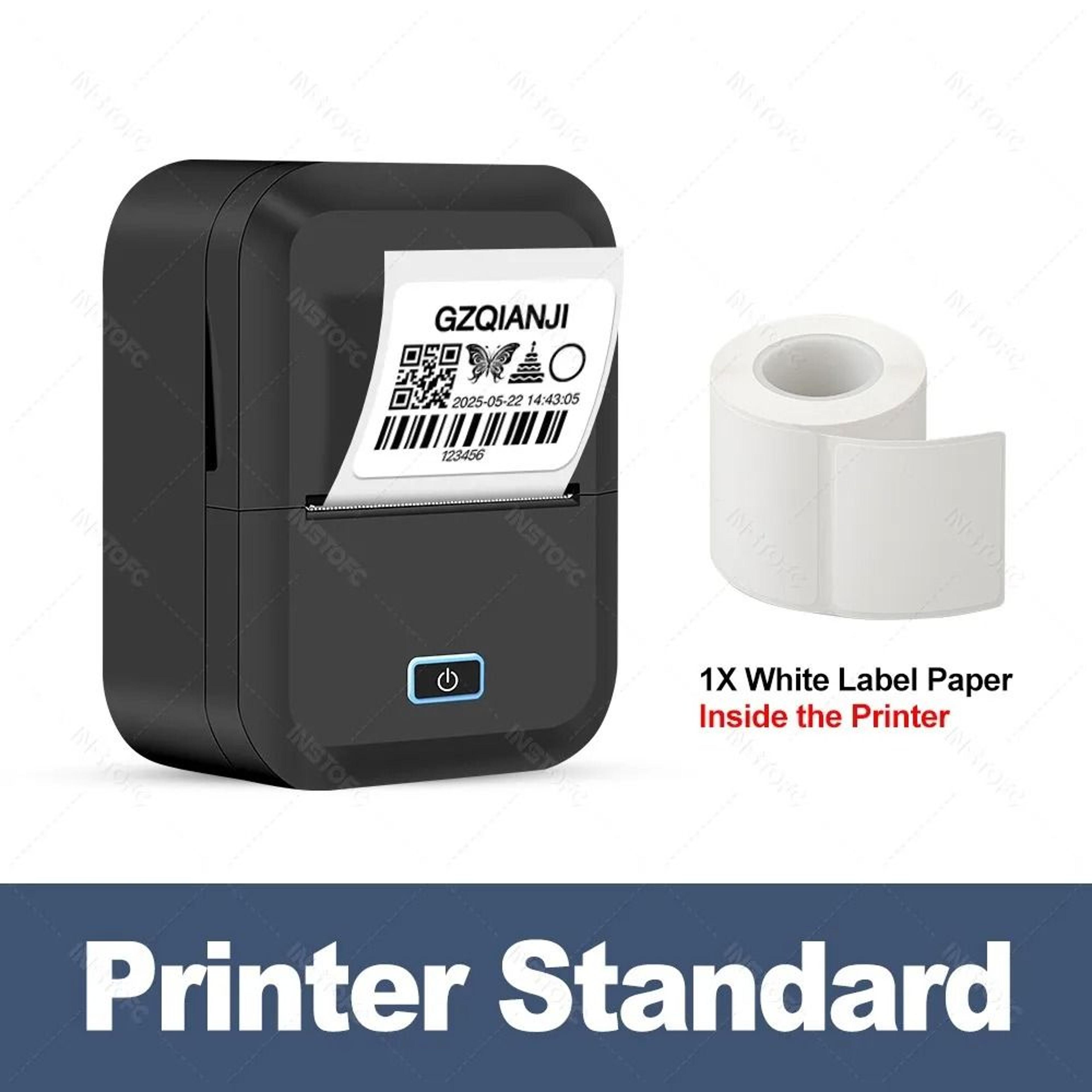 Mini X2 Bluetooth Thermal Label Printer  Portable Inkless Sticker Maker 1