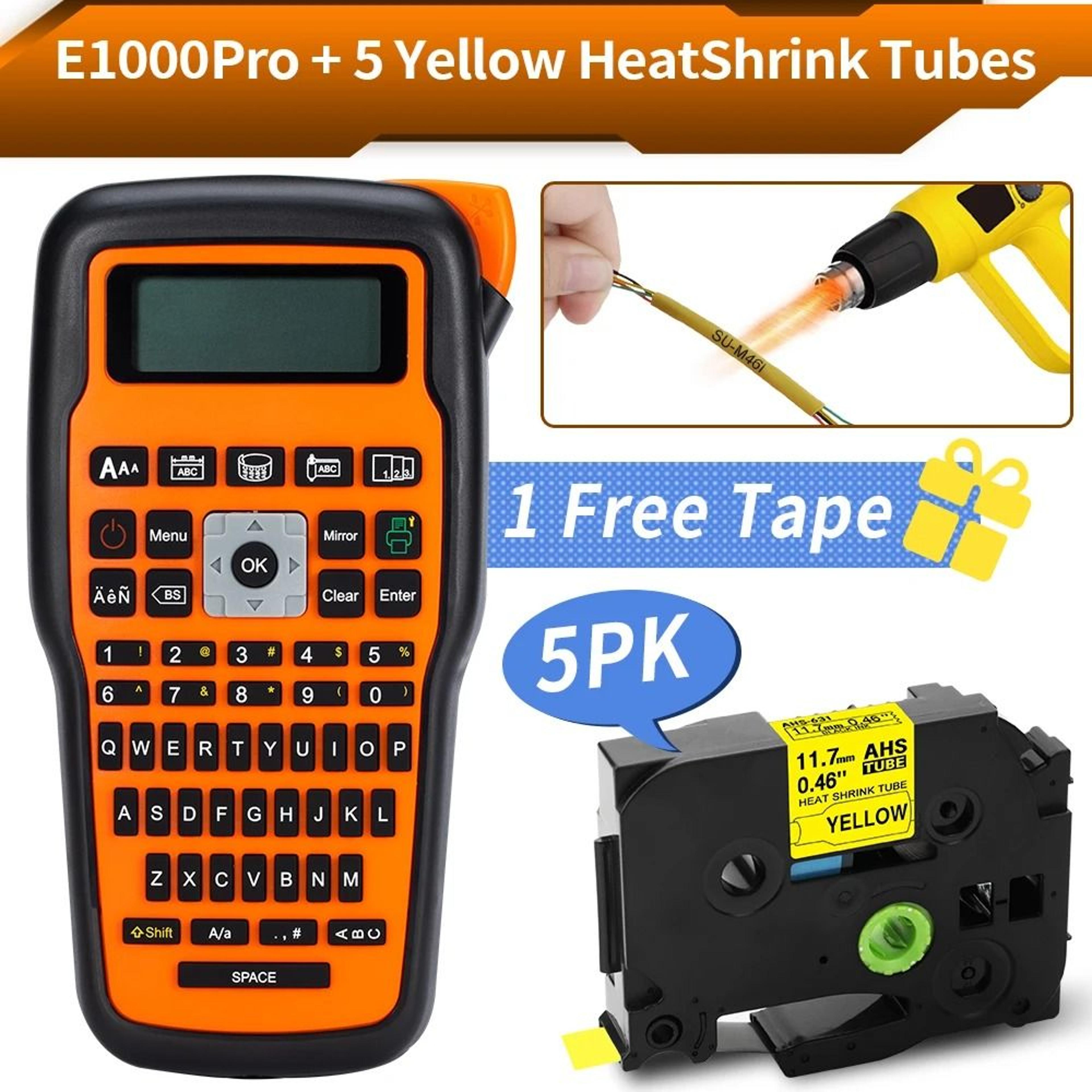 Professional Handheld Label Printer  Portable Industrial Cable And Wire Label Maker 14