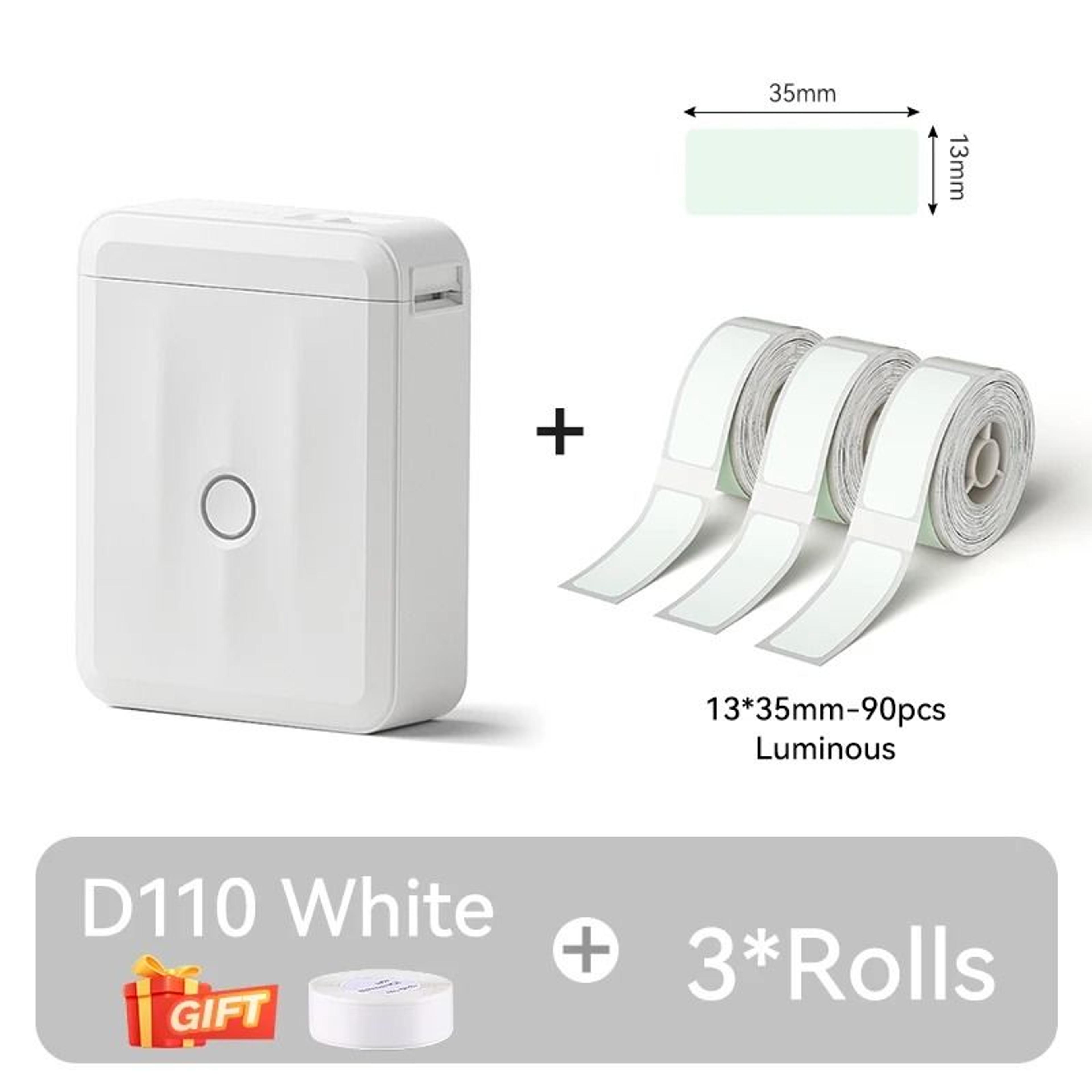 Mini Bluetooth Label Maker  Portable Inkless Thermal Sticker Printer 16