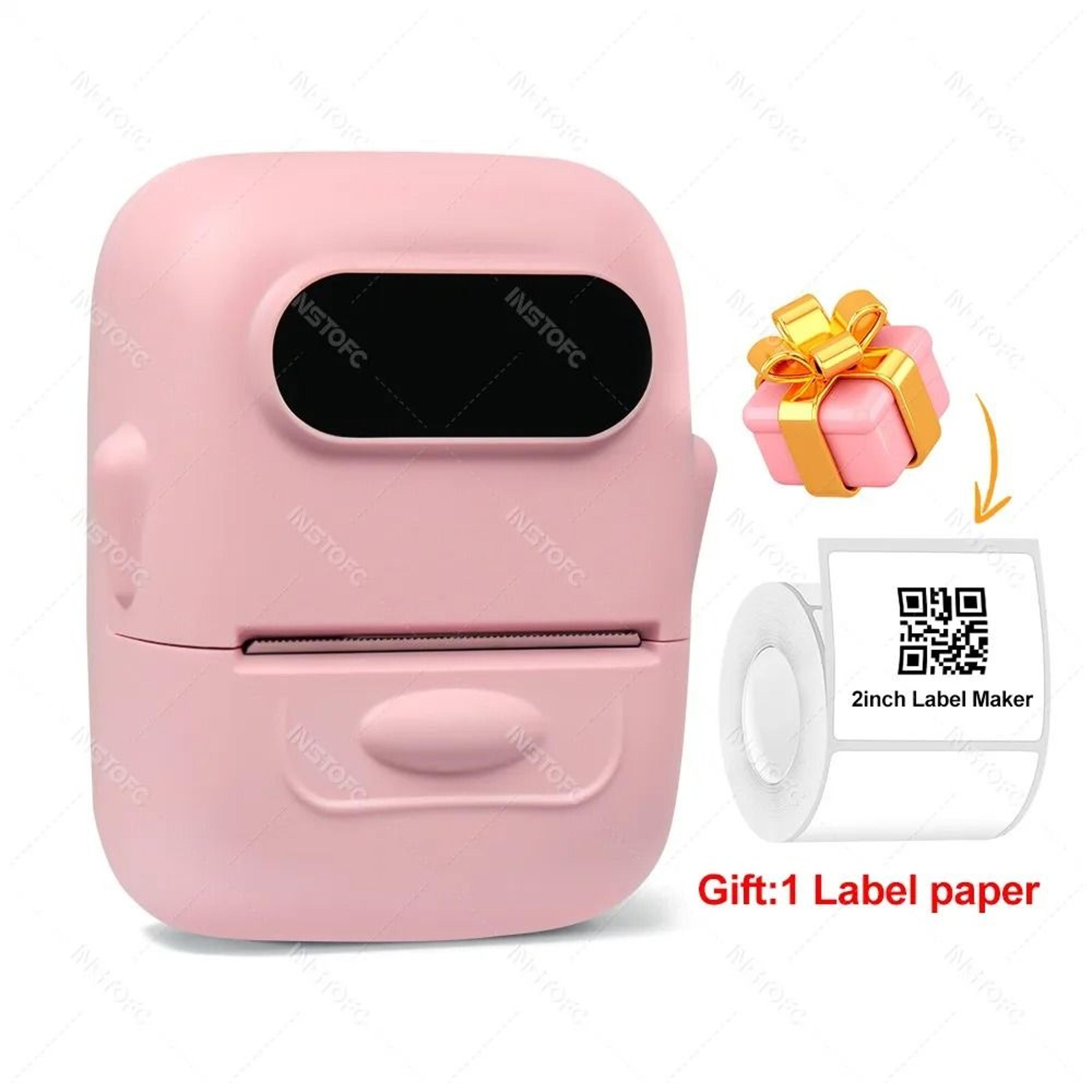 2 Inch Bluetooth Thermal Label Printer  Portable Inkless Sticker Maker 2