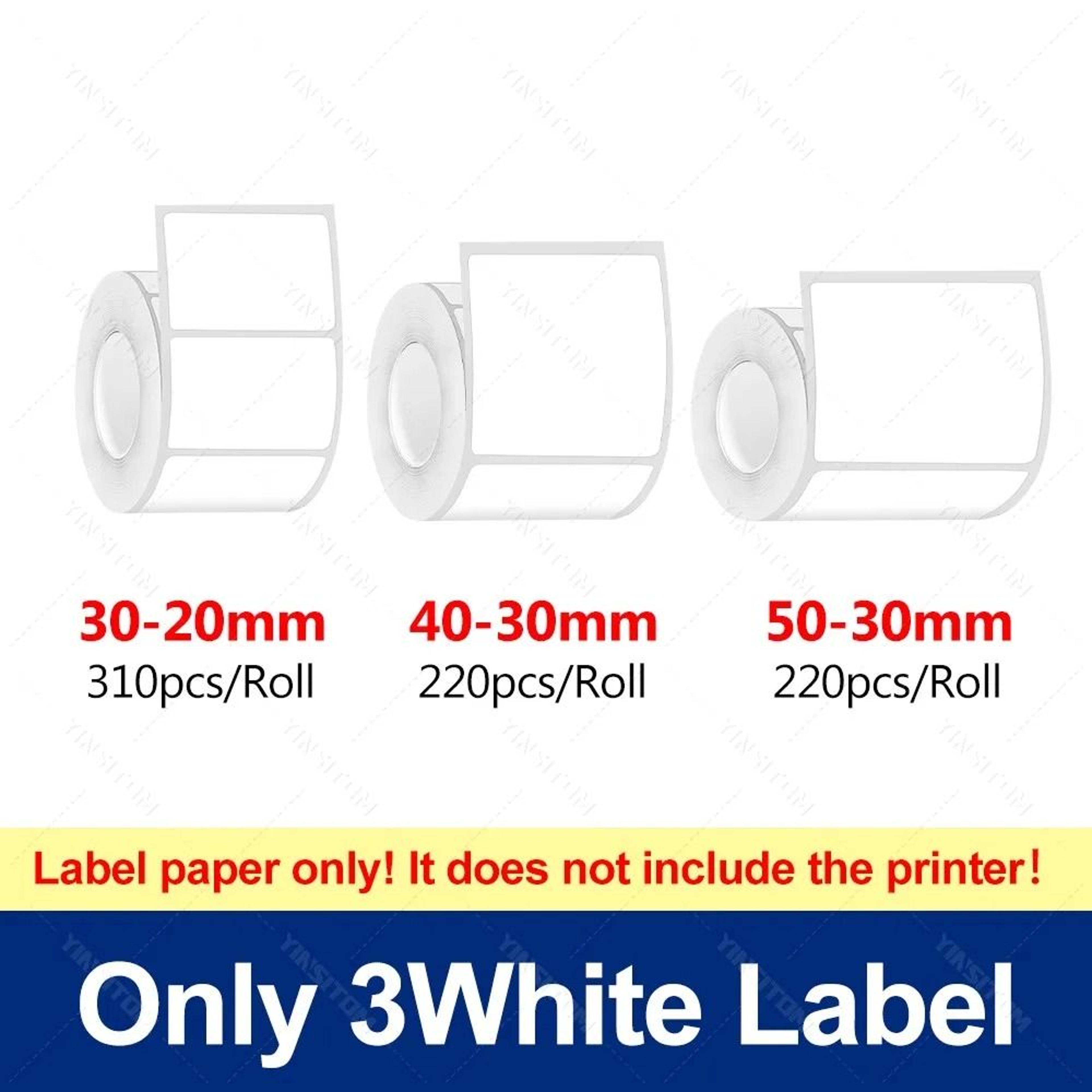 Wireless Bluetooth Label Maker  Compact 2050mm Thermal Barcode And Sticker Printer 4