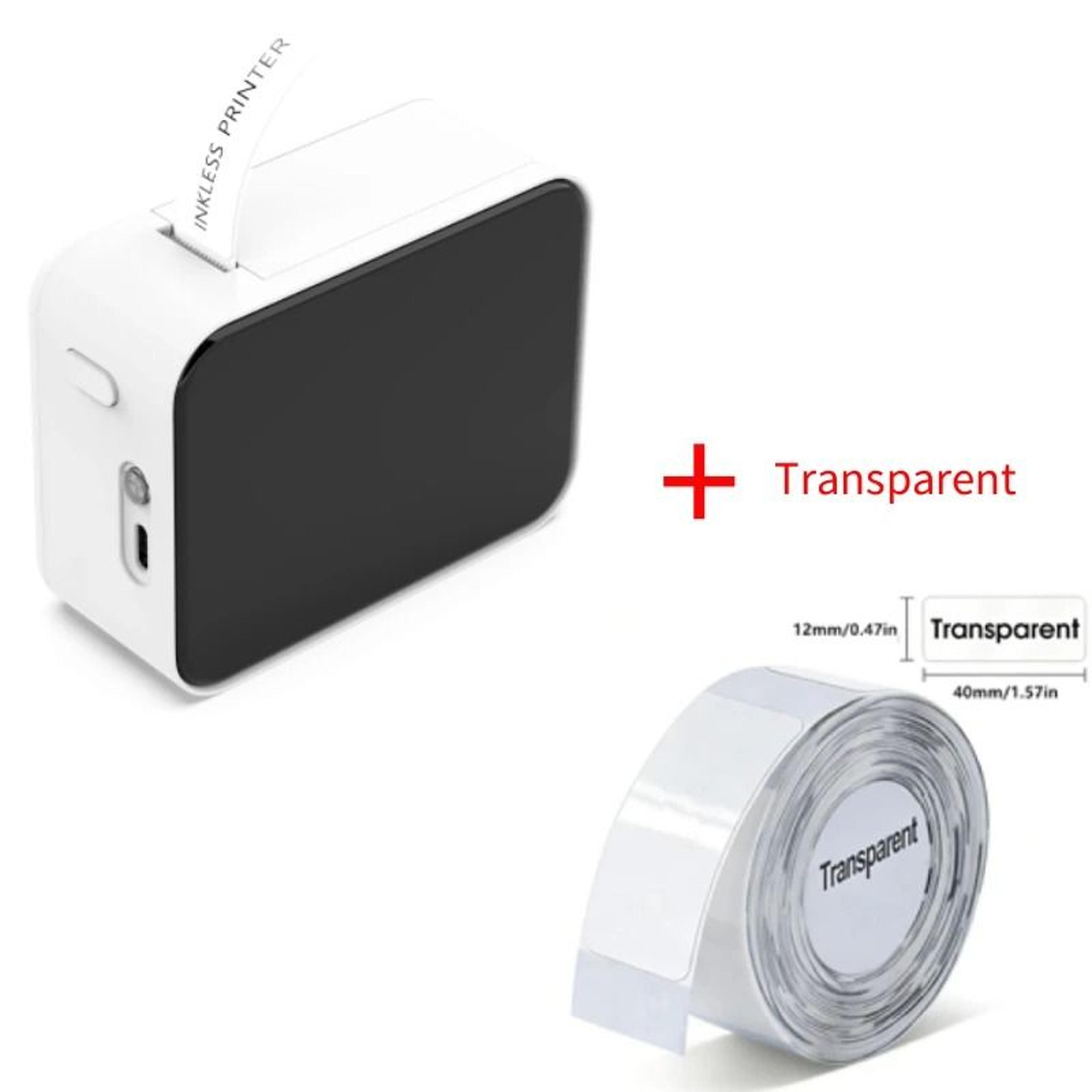 Mini Bluetooth Thermal Label Printer  Portable Wireless Sticker Maker 5