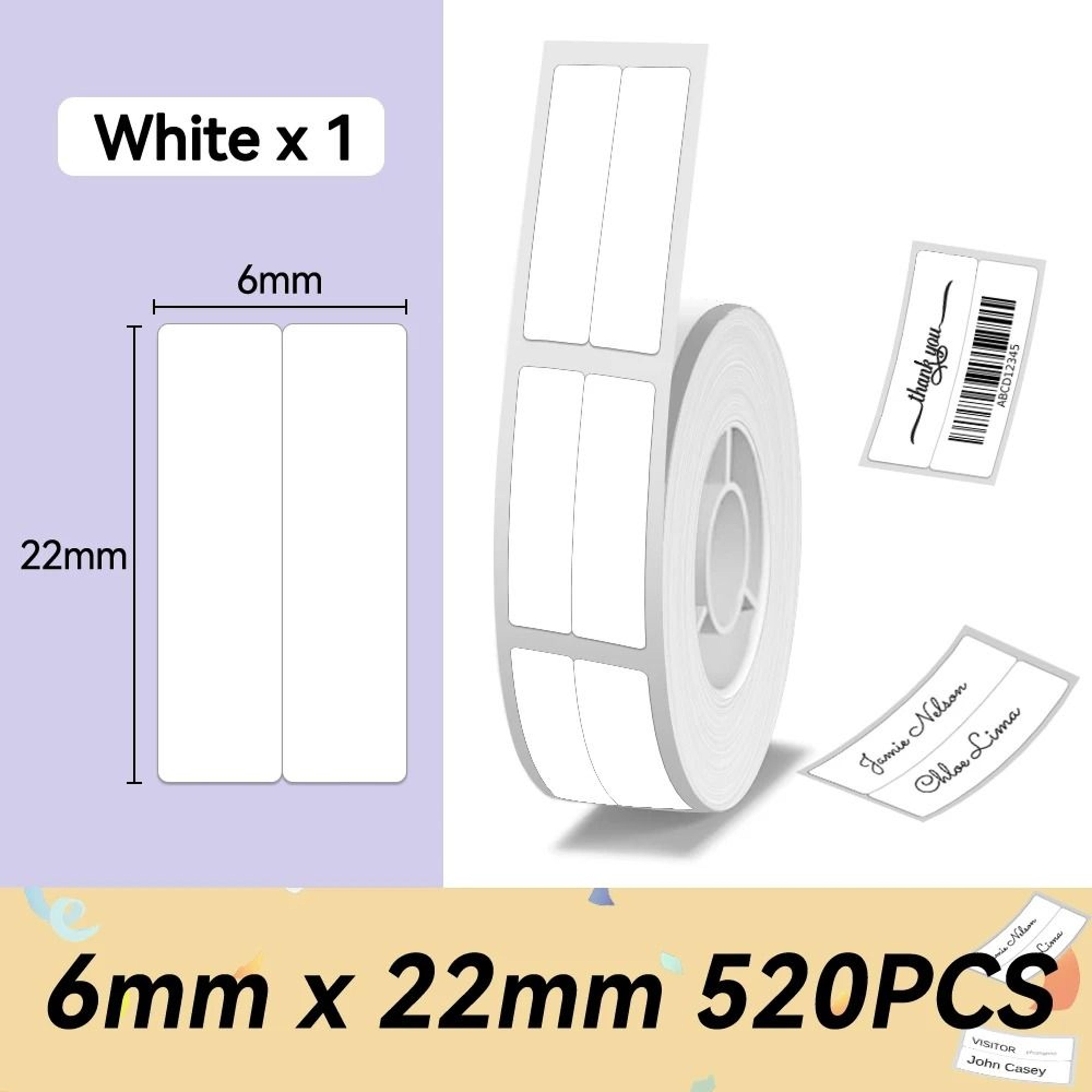 Self Adhesive Thermal Sticker Roll  615mm Label Printer Refills For D30 Q30 1