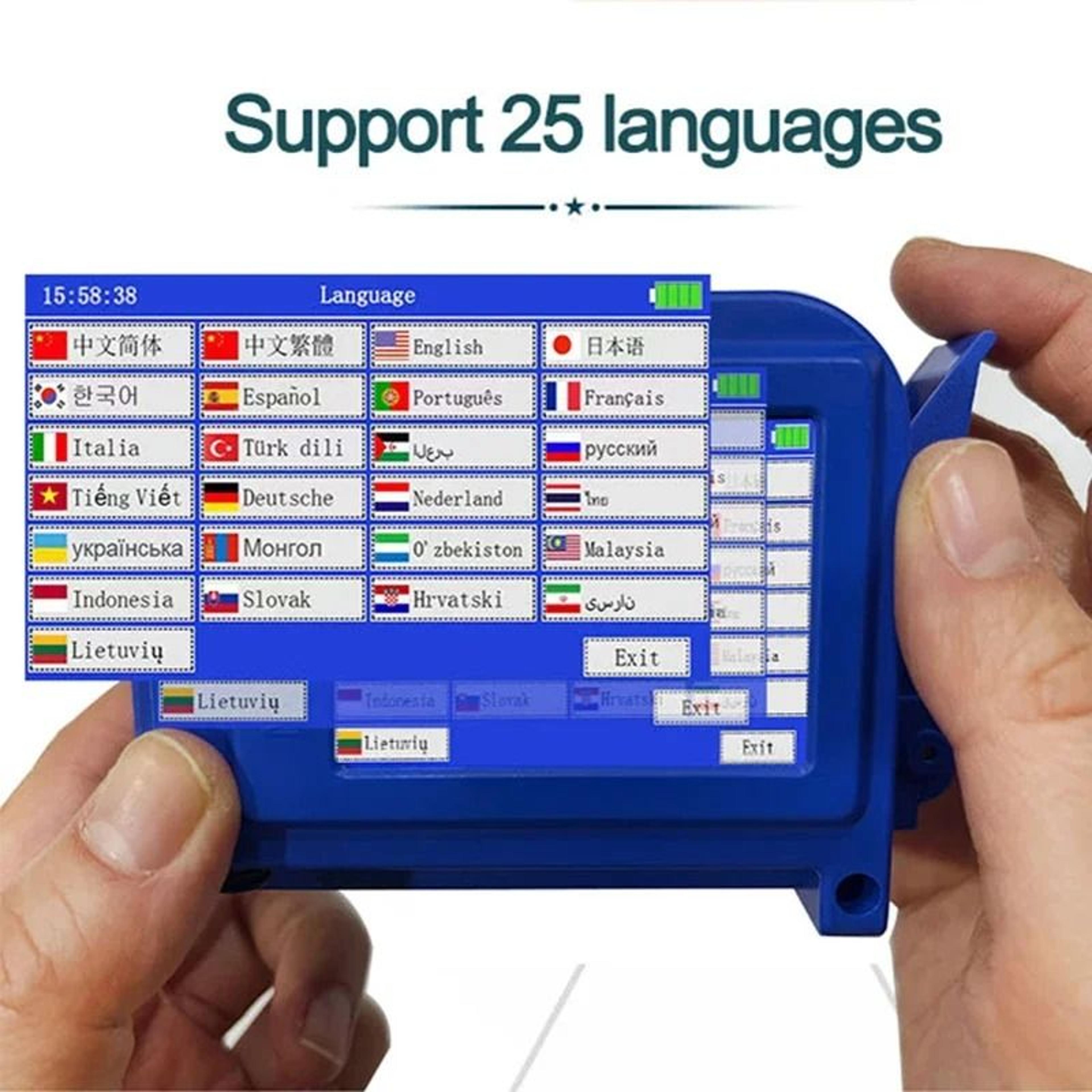 Portable Handheld Inkjet Printer  127mm254mm Date And Barcode Coding Machine 7