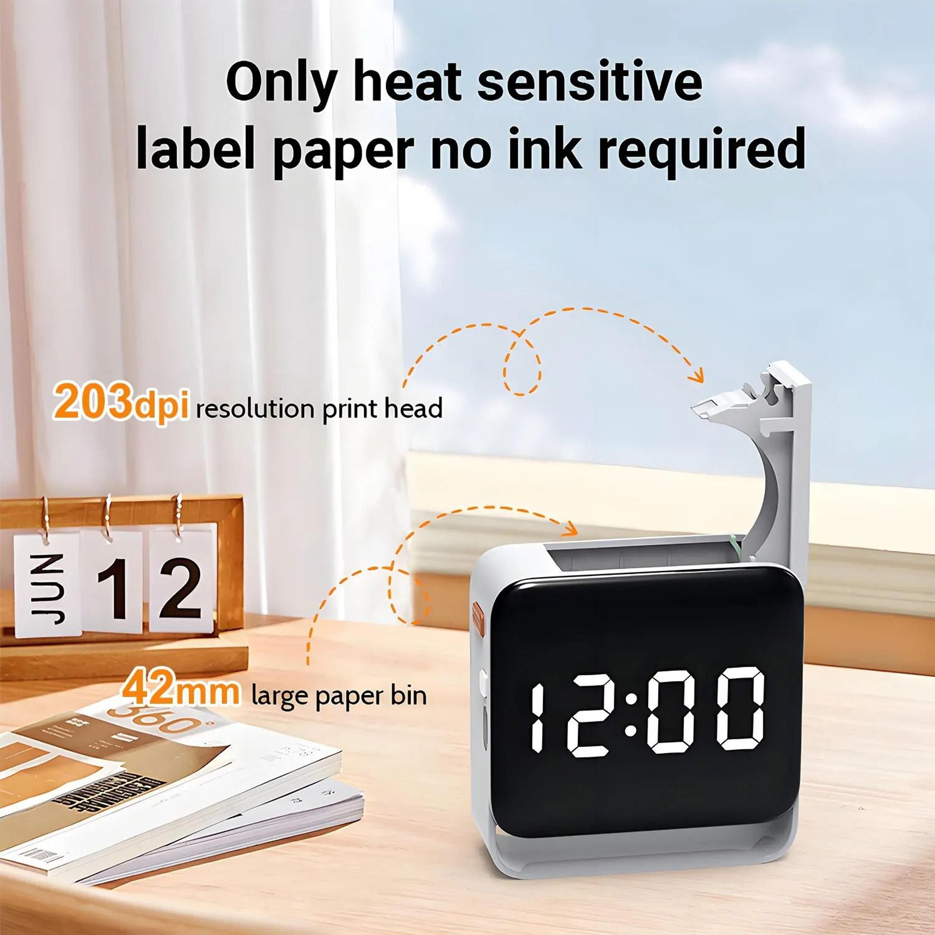 Mini Bluetooth Label Maker  Portable Wireless Thermal Sticker Printer 14