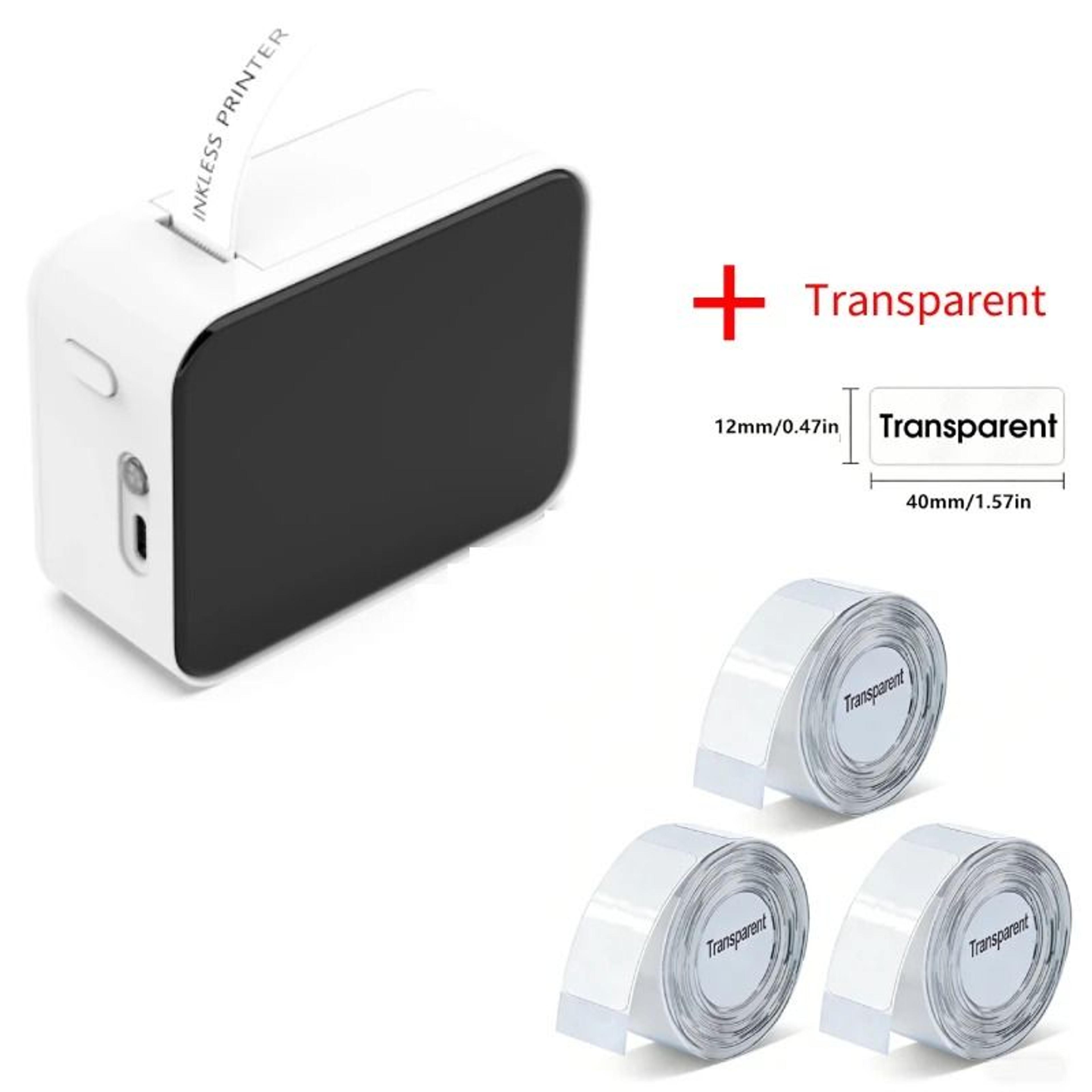 Mini Bluetooth Label Printer  Portable Inkless Sticker Maker For Home And Office 10
