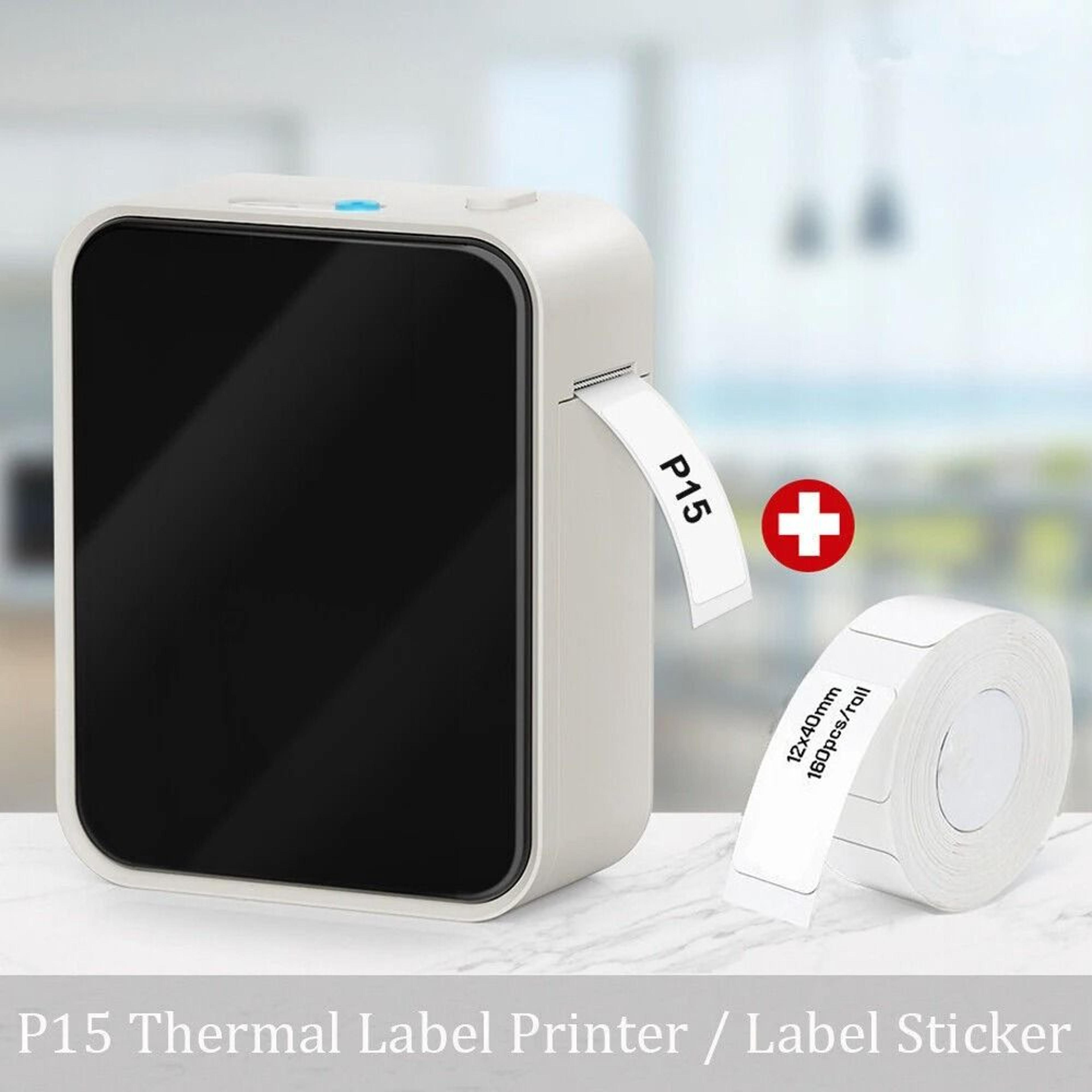 Mini Bluetooth Label Printer  Portable Inkless Sticker Maker For Home And Office 3
