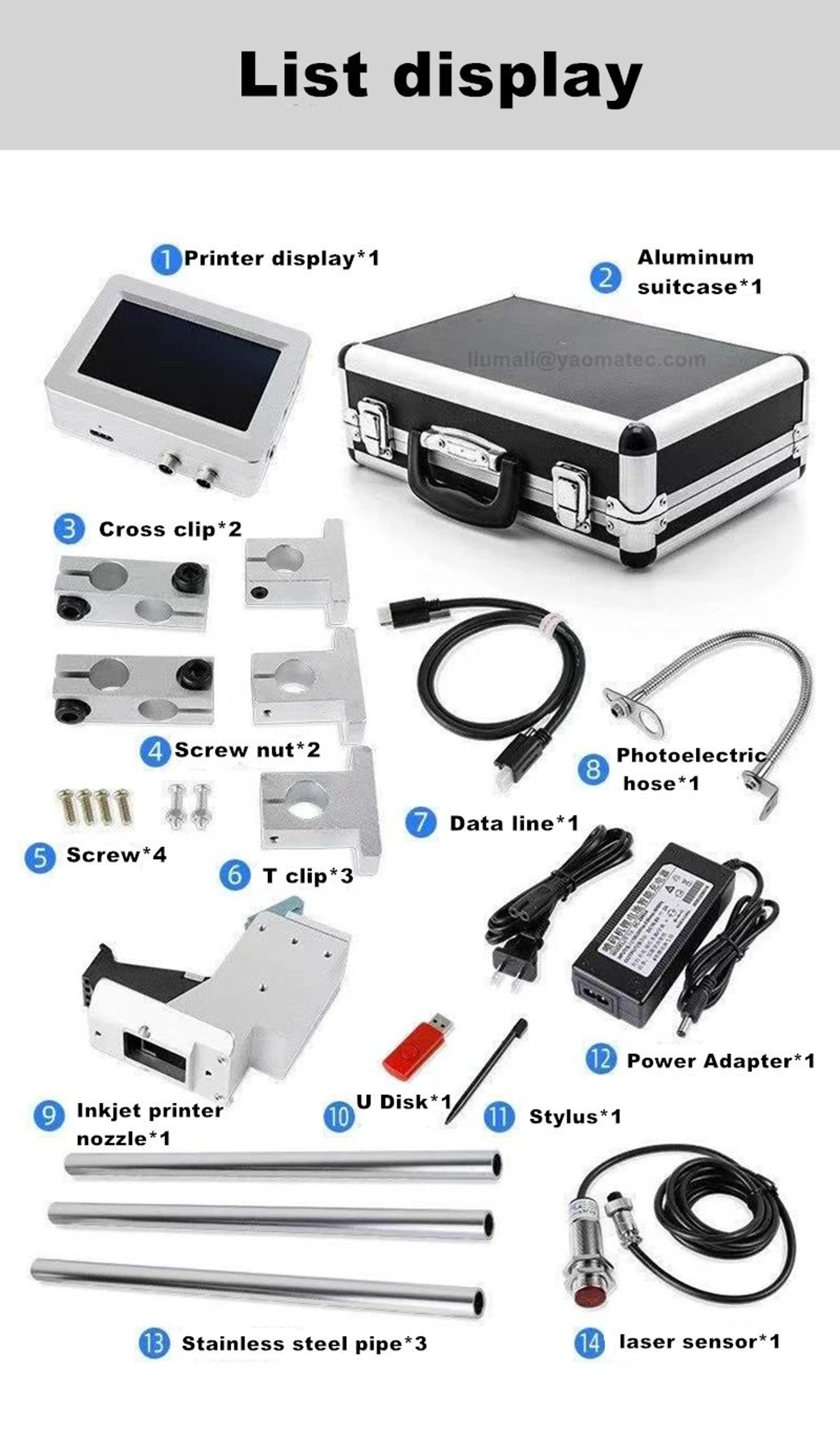 120PLUS Smart Production Coder  127mm Automatic Inkjet Date And Barcode Printer 4