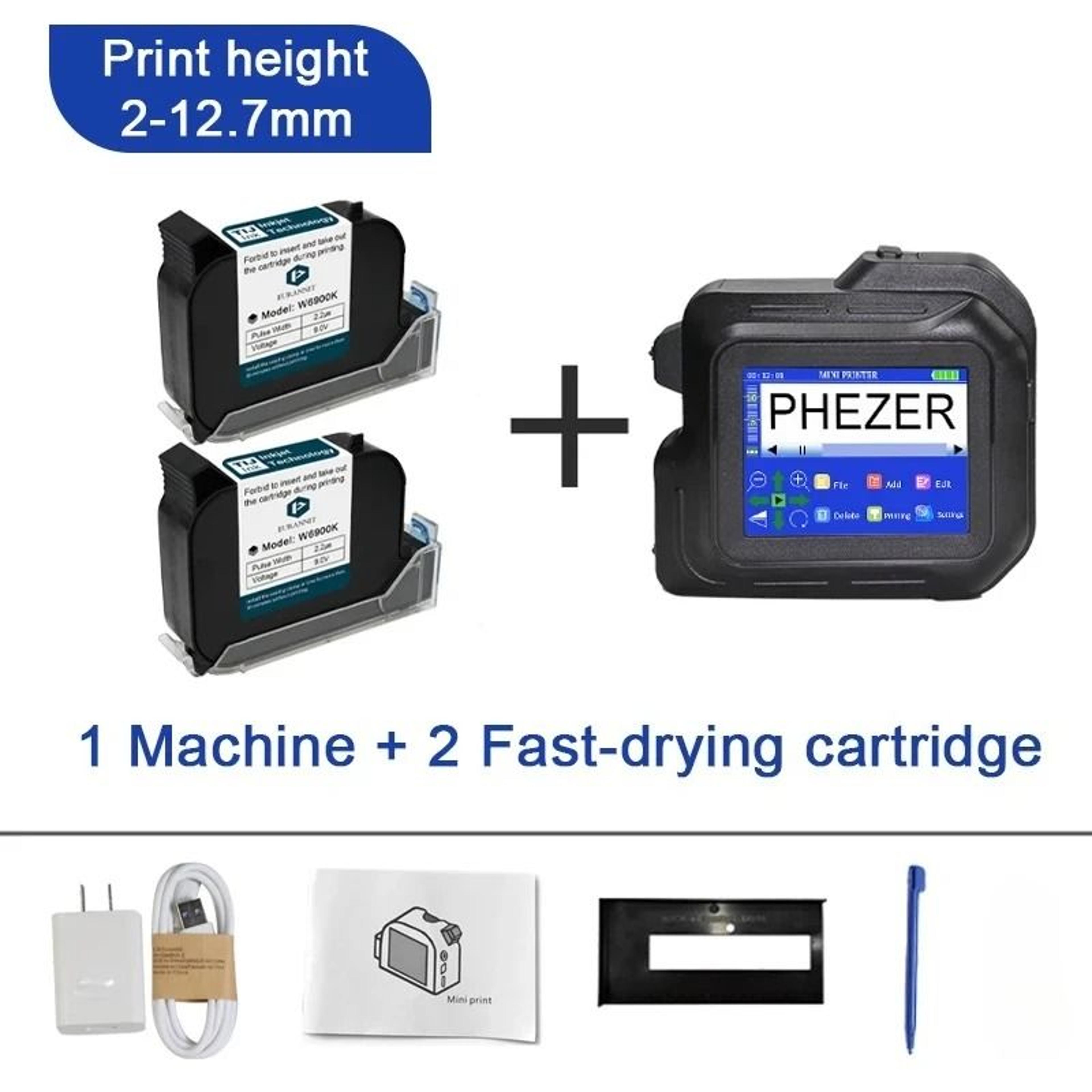 PC98 Pocket Product Coder  Mini Handheld Inkjet Printer For Dates And Barcodes 2