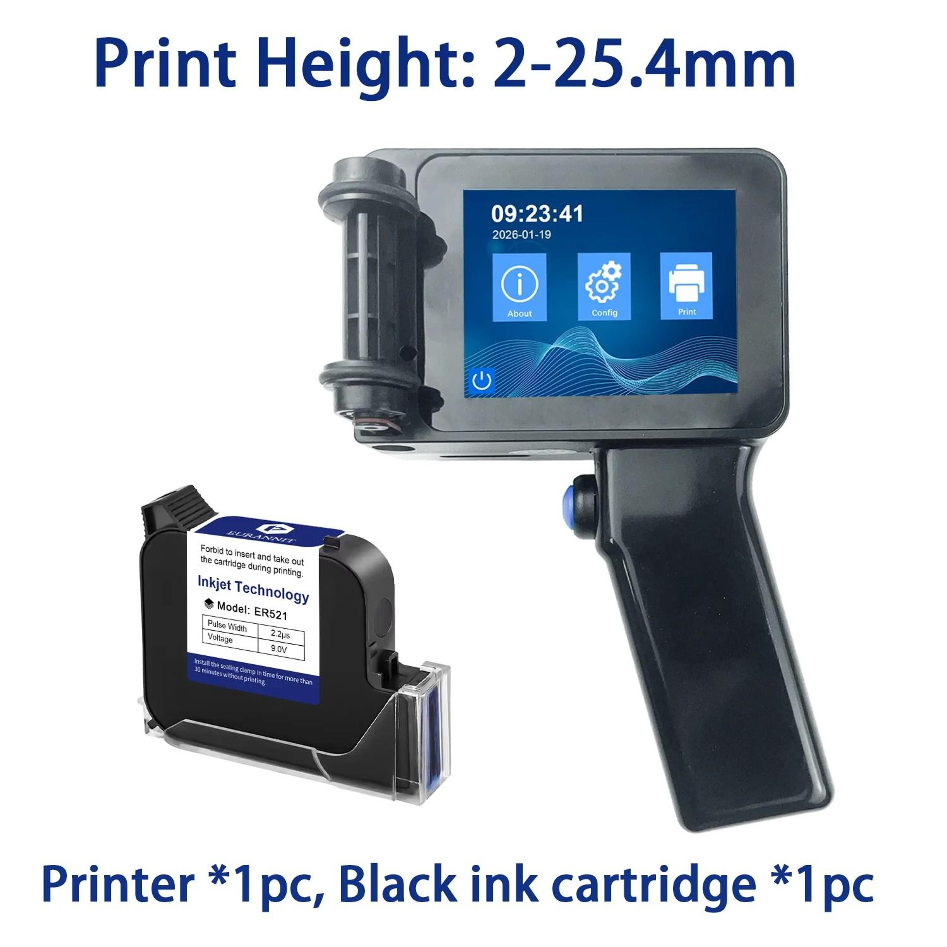 E14 FlexMark Mini Inkjet Coder  Portable Barcode And Expiry Date Printing Machine 3