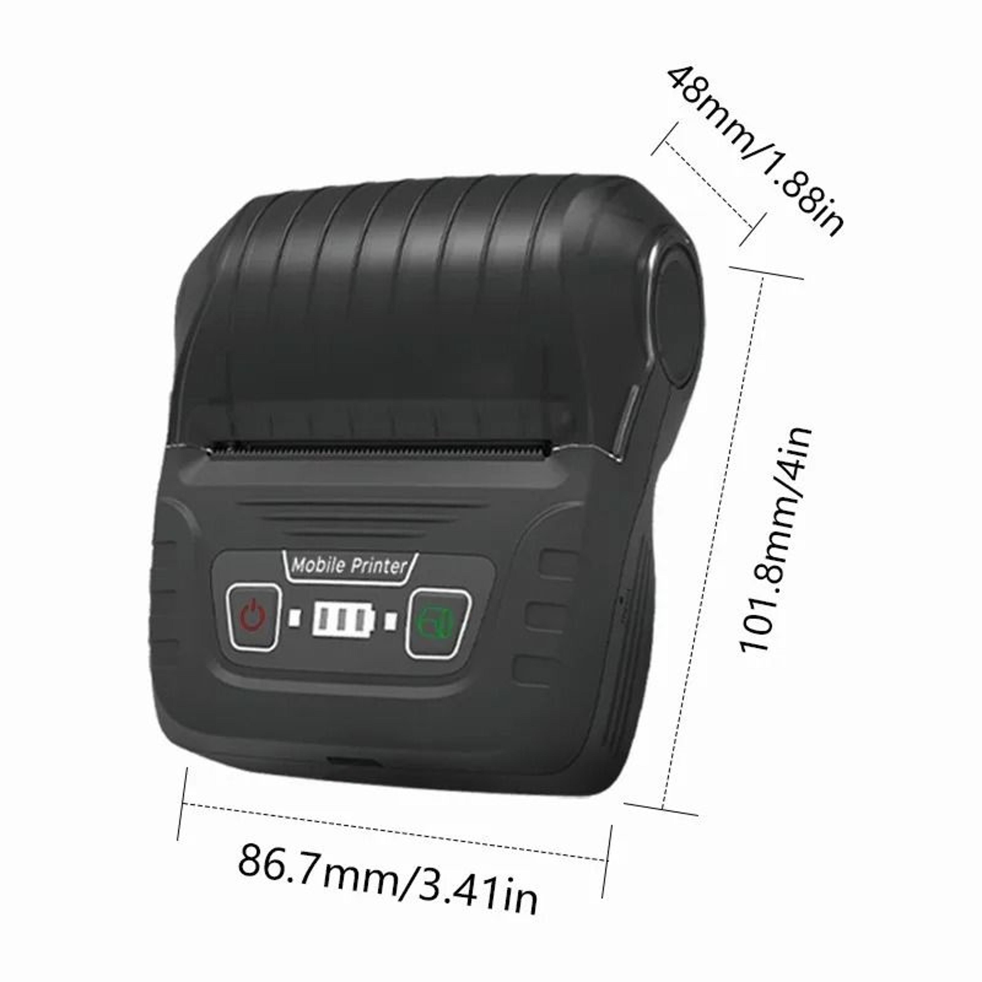 Mini  Bluetooth Thermal Label Printer For Barcodes And DIY Stickers 5