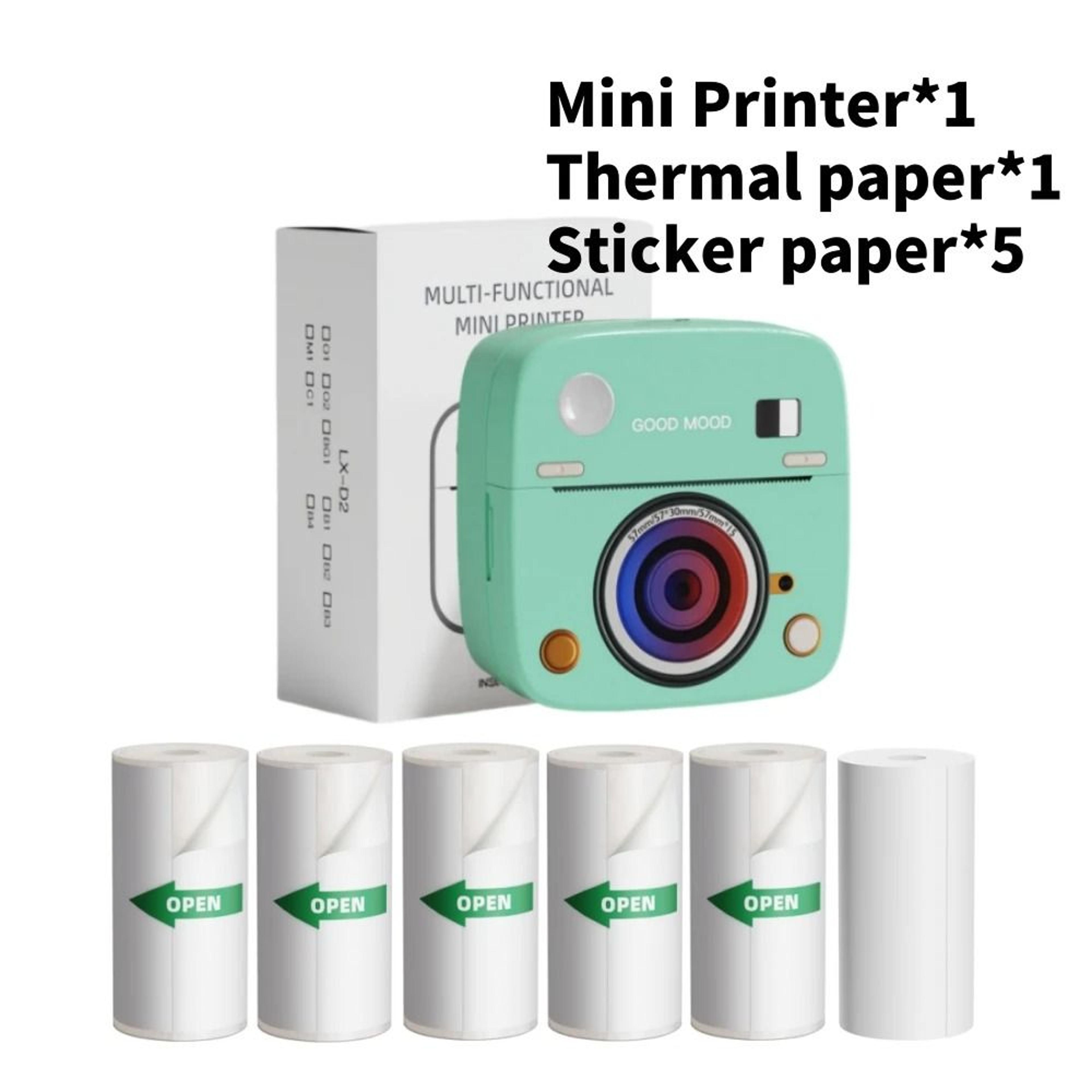 Snap Nest Mini Bluetooth Printer  Wireless Photo Sticker And Kitchen Label Maker 2
