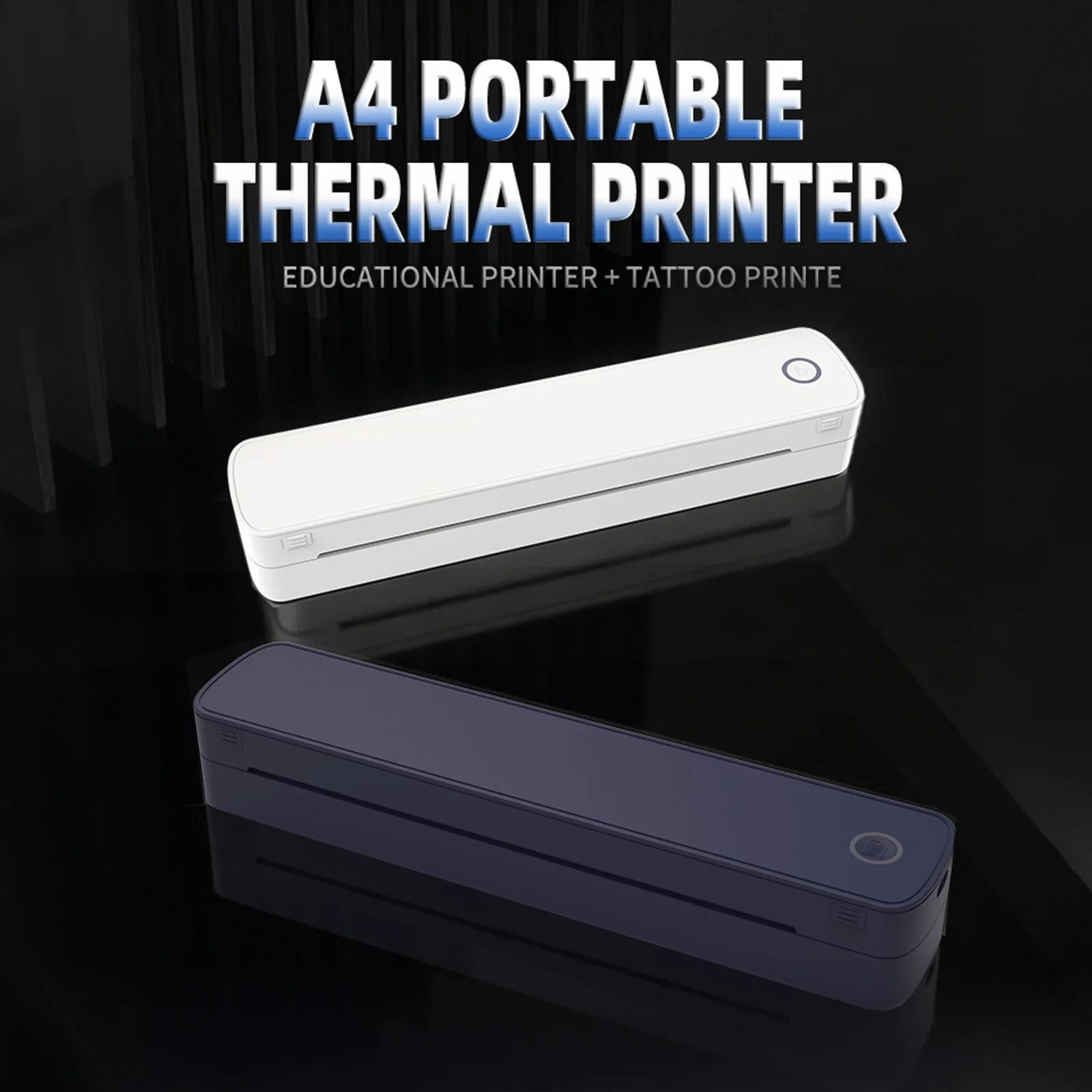 Portable Wireless A4 Thermal Printer For Travel And Office 14