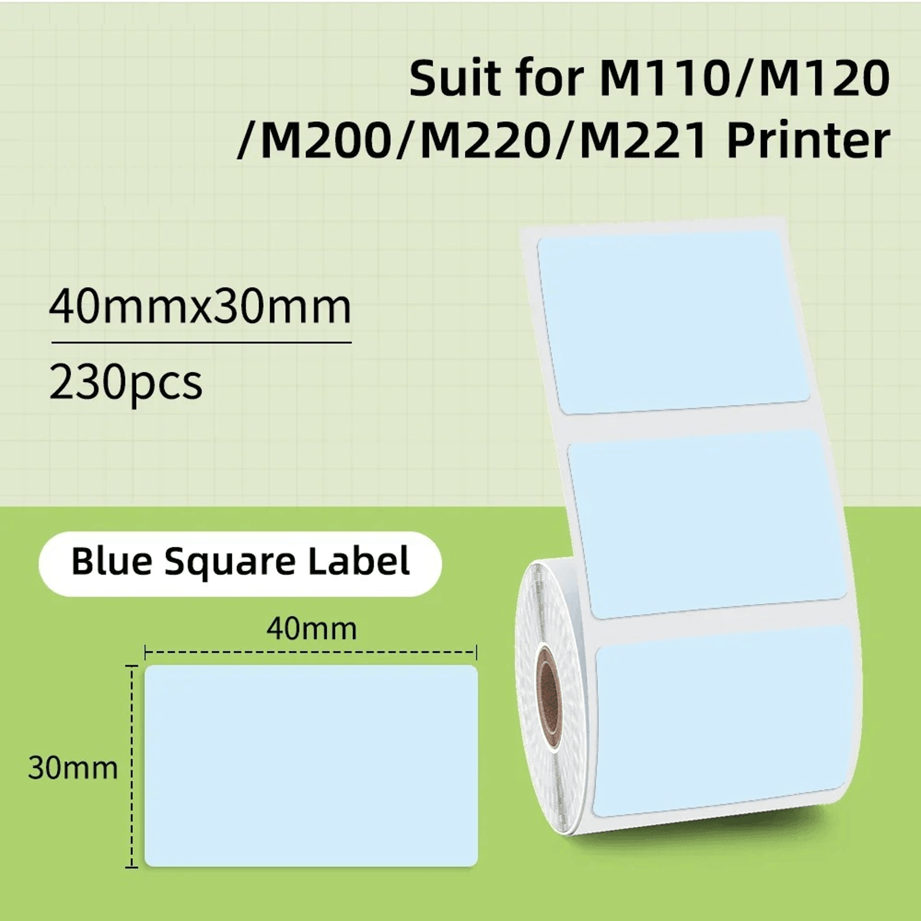 Self Adhesive Thermal Label Stickers For Portable Label Printers 19