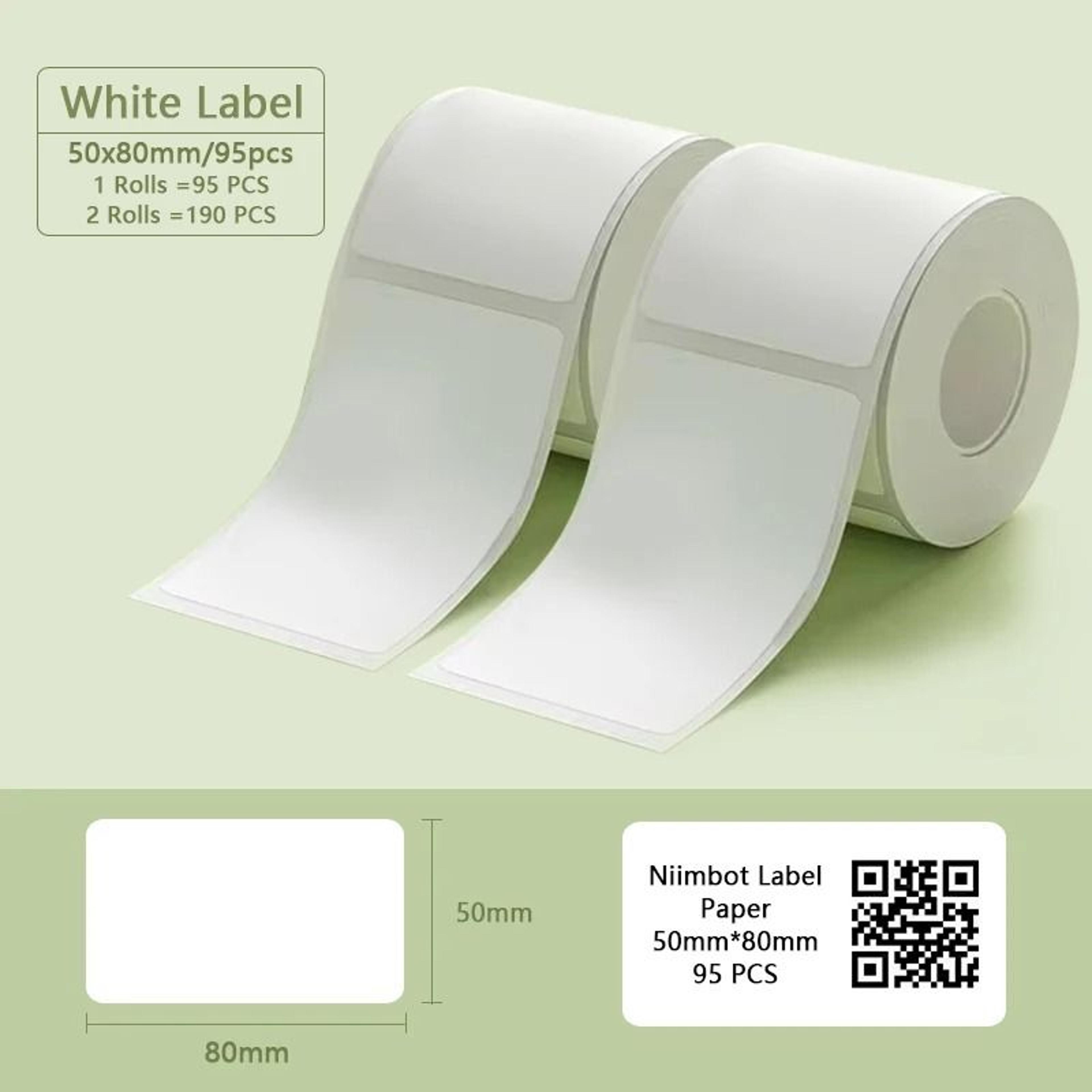 Waterproof Self Adhesive Thermal Label Sticker Rolls For Home And Business 6