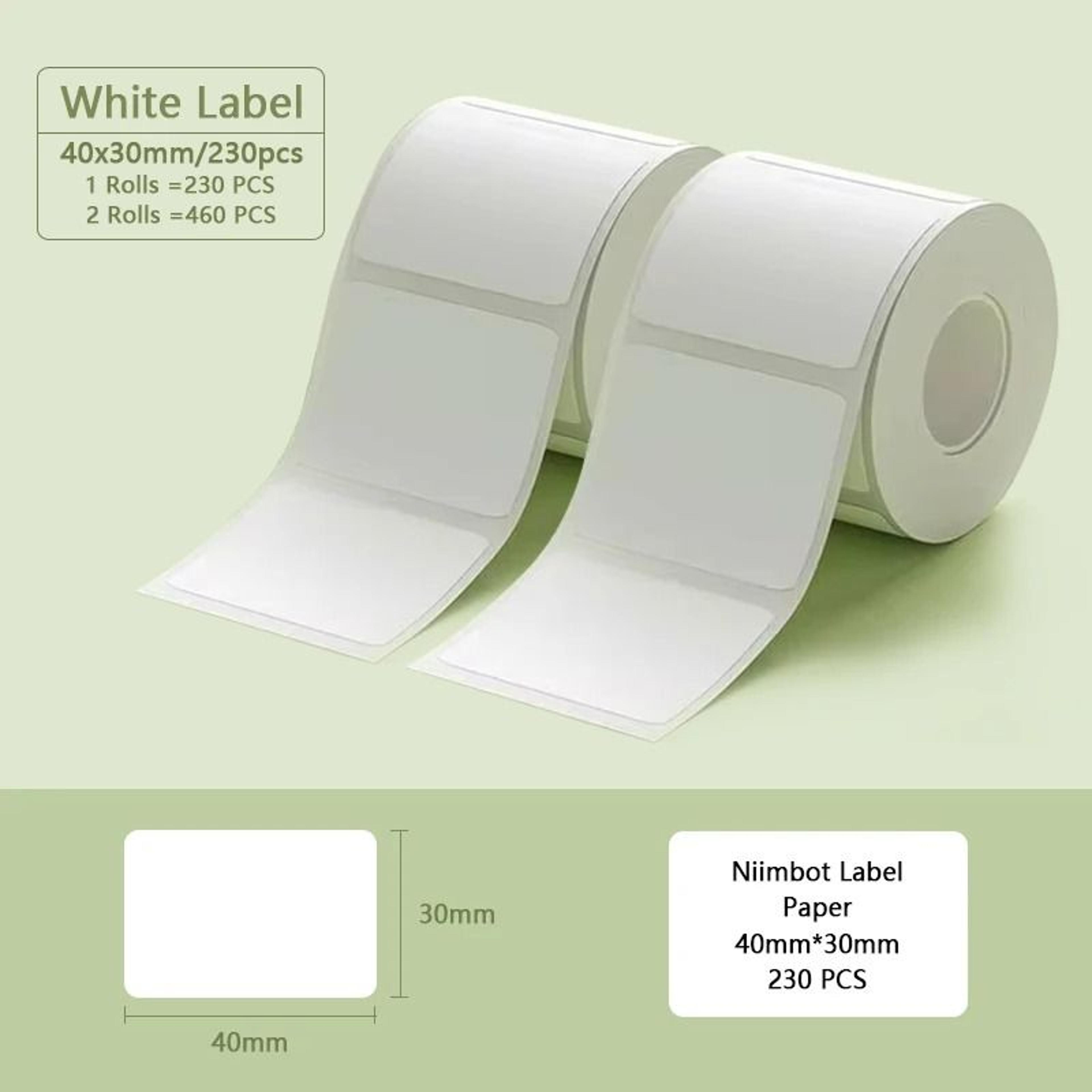 Waterproof Self Adhesive Thermal Label Sticker Rolls For Home And Business 3
