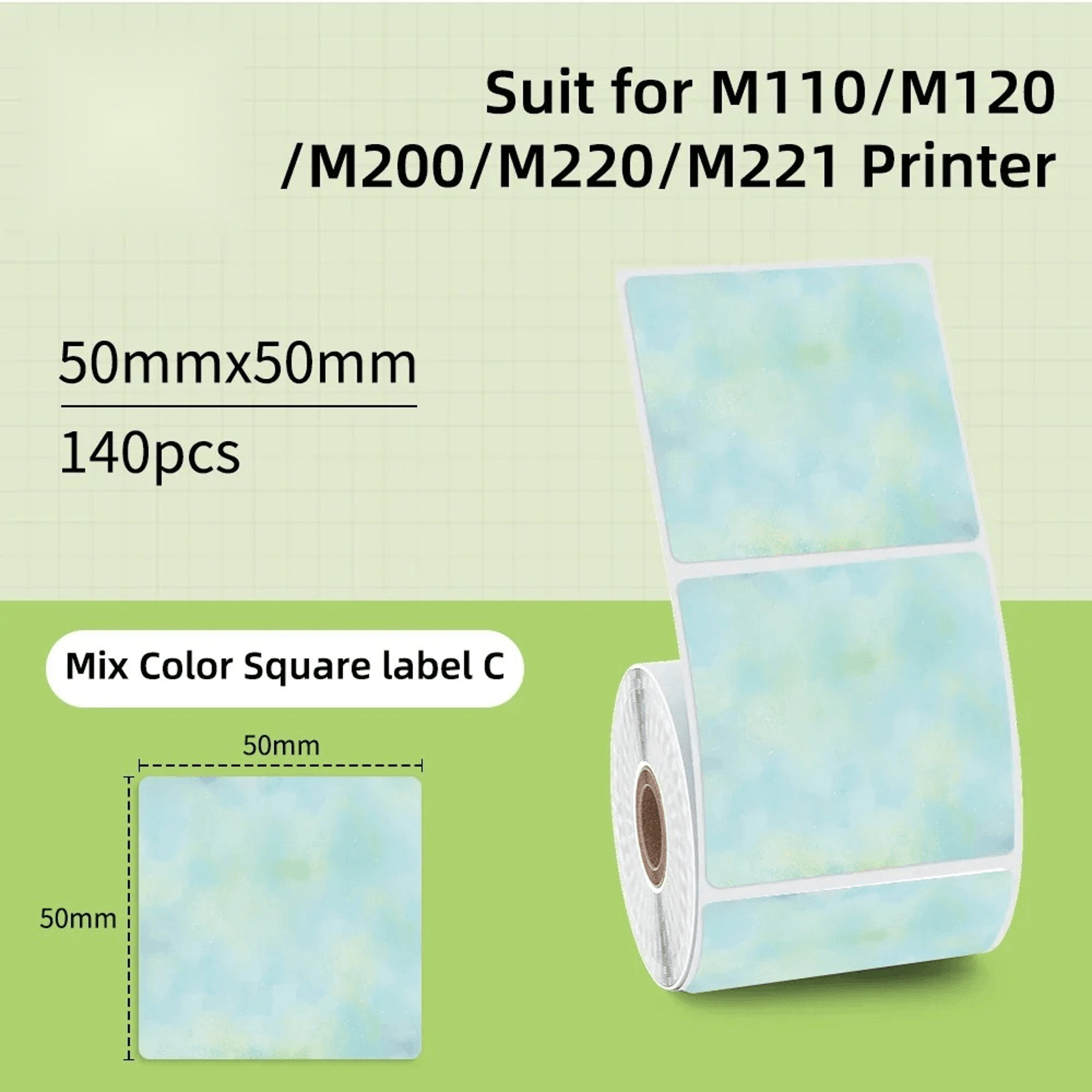 Waterproof White Thermal Label Stickers For Home And Business Organization 25