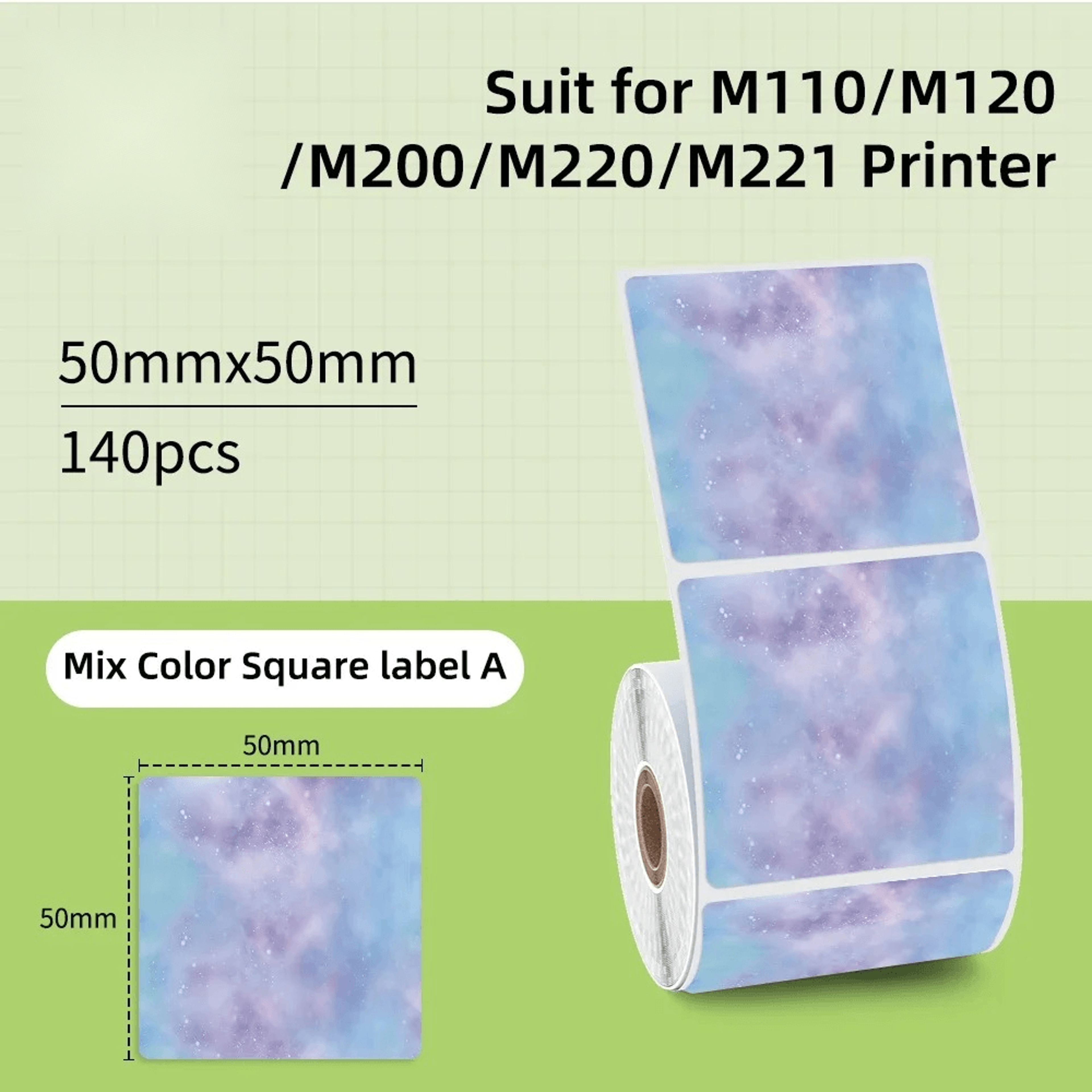 Waterproof White Thermal Label Stickers For Home And Business Organization 26